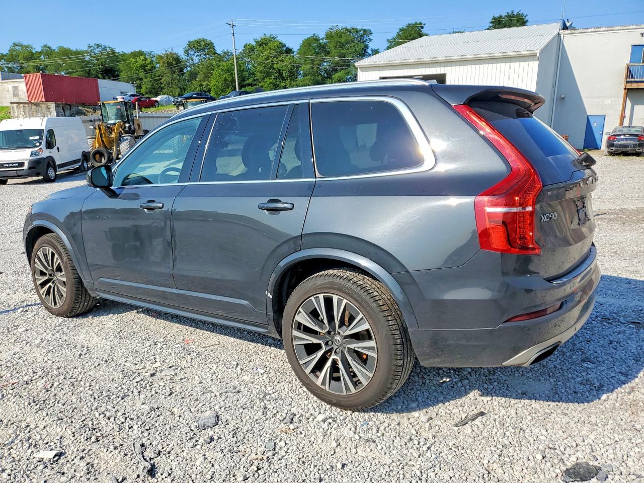 2021 Volvo Xc90 T5 Momentum Gray vin: YV4102PK7M1679138