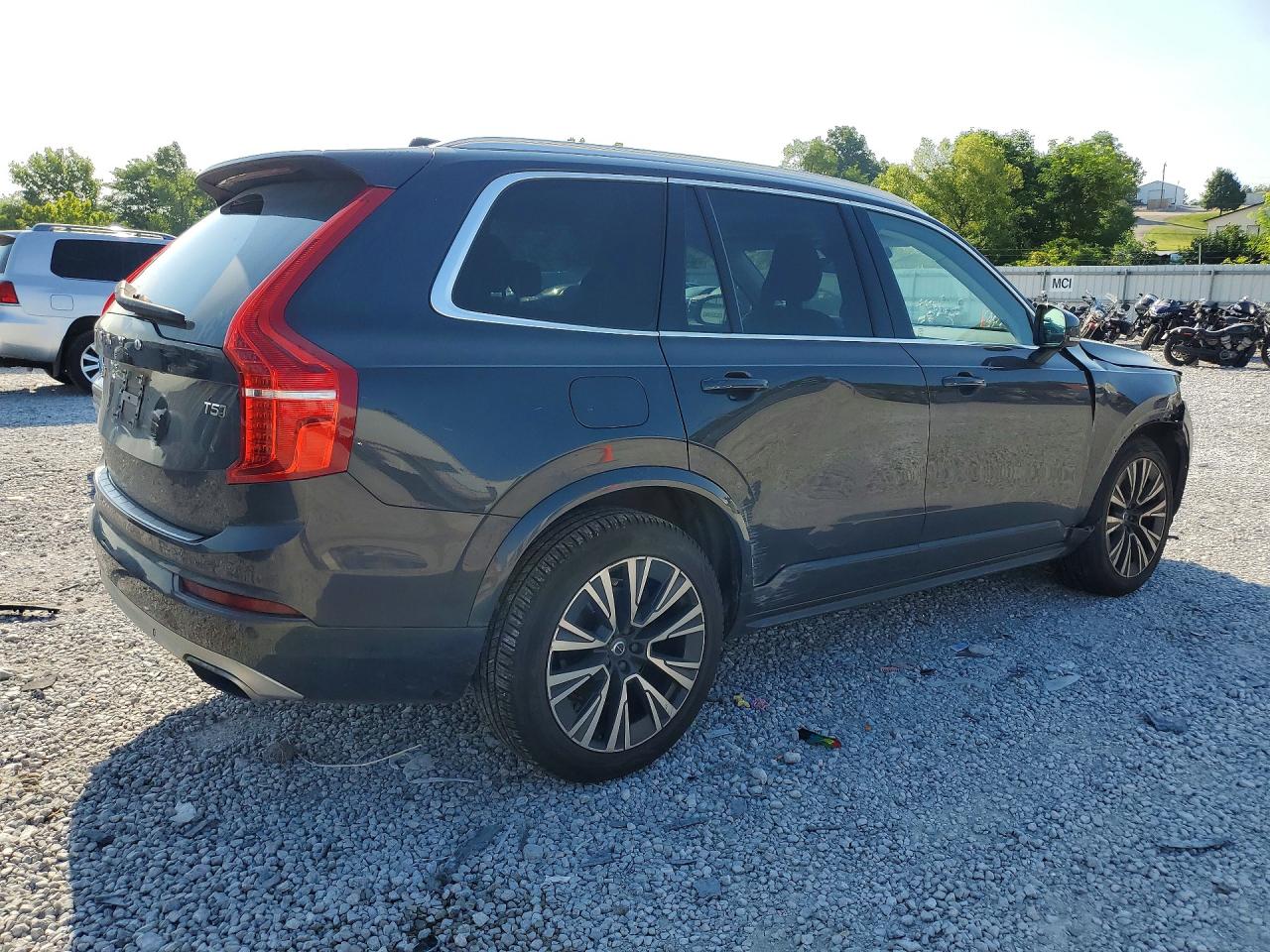 2021 Volvo Xc90 T5 Momentum Gray vin: YV4102PK7M1679138