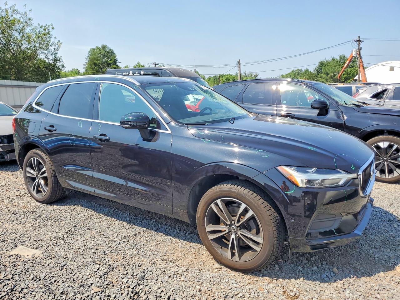2018 Volvo Xc60 T5 Momentum Black vin: YV4102RK0J1077030
