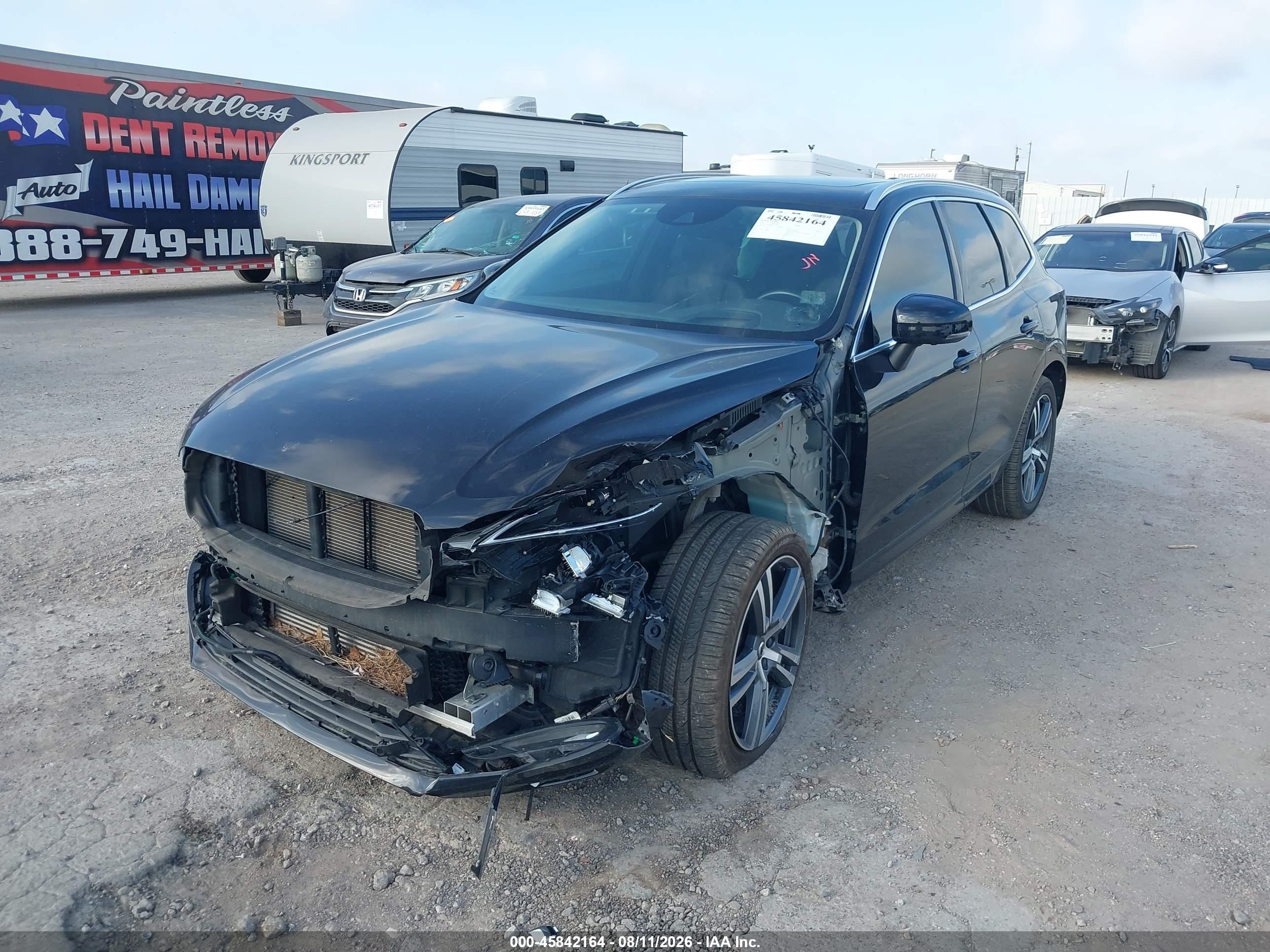2021 Volvo Xc60 T5 Momentum Black vin: YV4102RK3M1722967