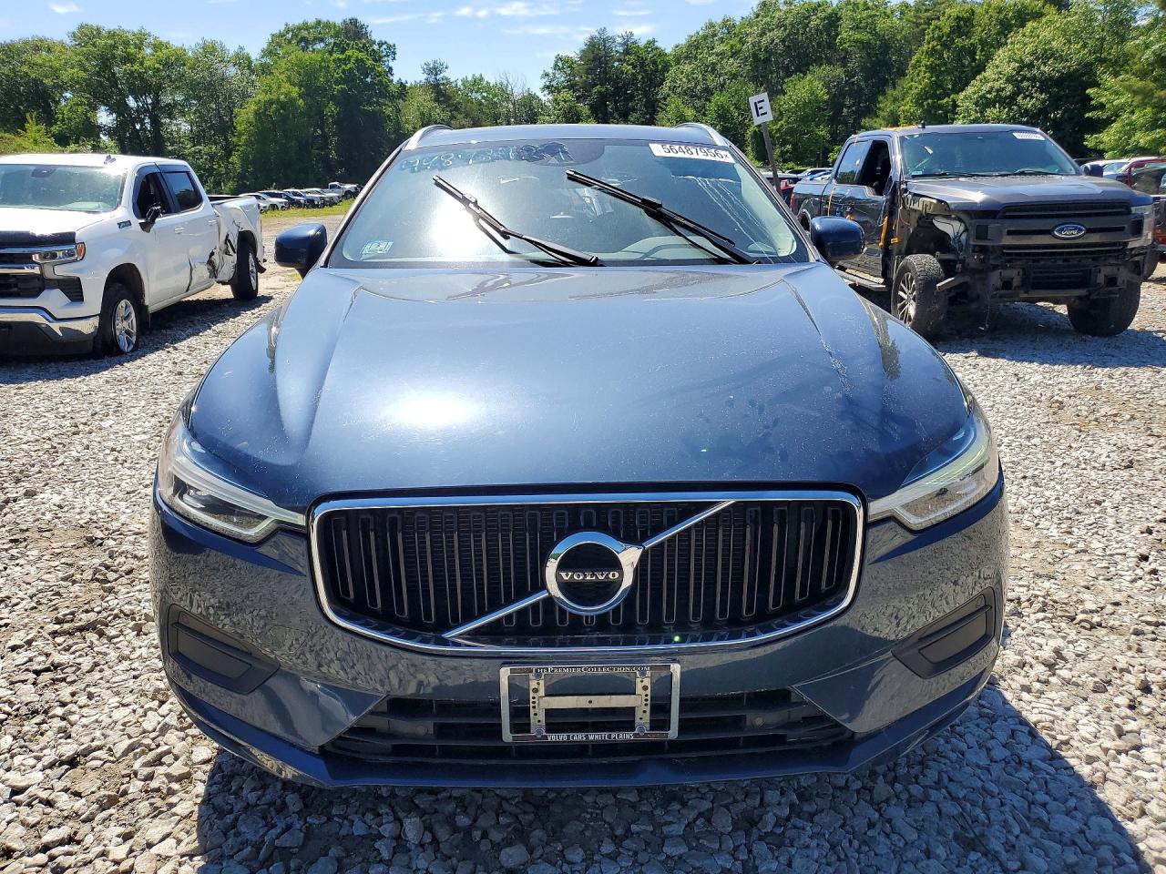 2018 Volvo Xc60 T5 Momentum Синий vin: YV4102RK5J1064855