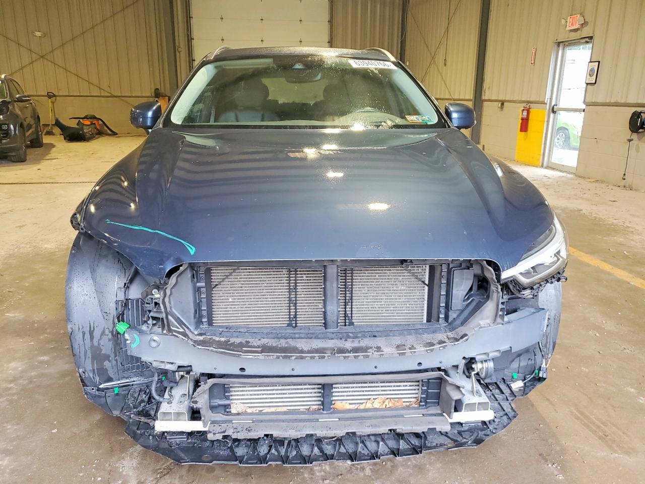 2021 Volvo Xc60 T5 Momentum Синий vin: YV4102RK5M1747885