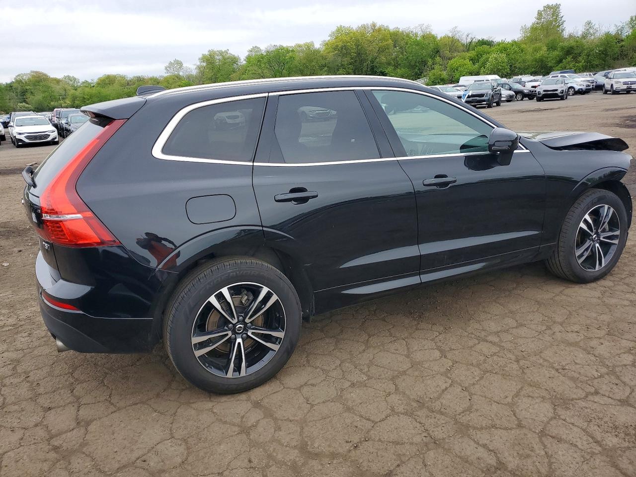2021 Volvo Xc60 T5 Momentum Black vin: YV4102RK6M1845744