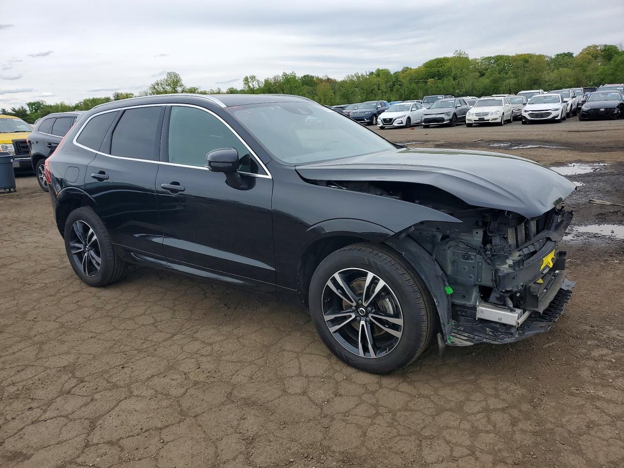 2021 Volvo Xc60 T5 Momentum Black vin: YV4102RK6M1845744