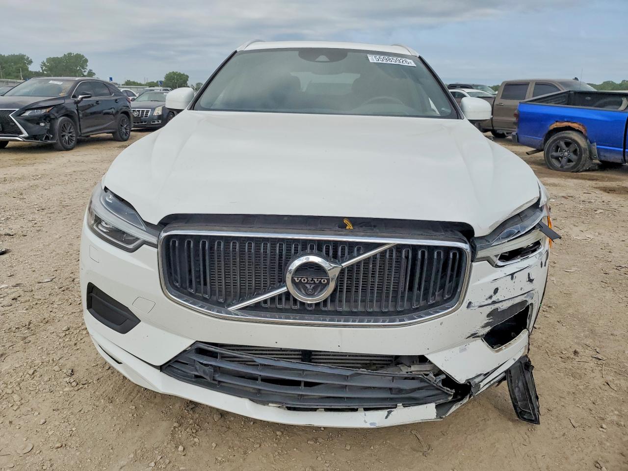 2020 Volvo Xc60 T5 Momentum White vin: YV4102RKXL1601447