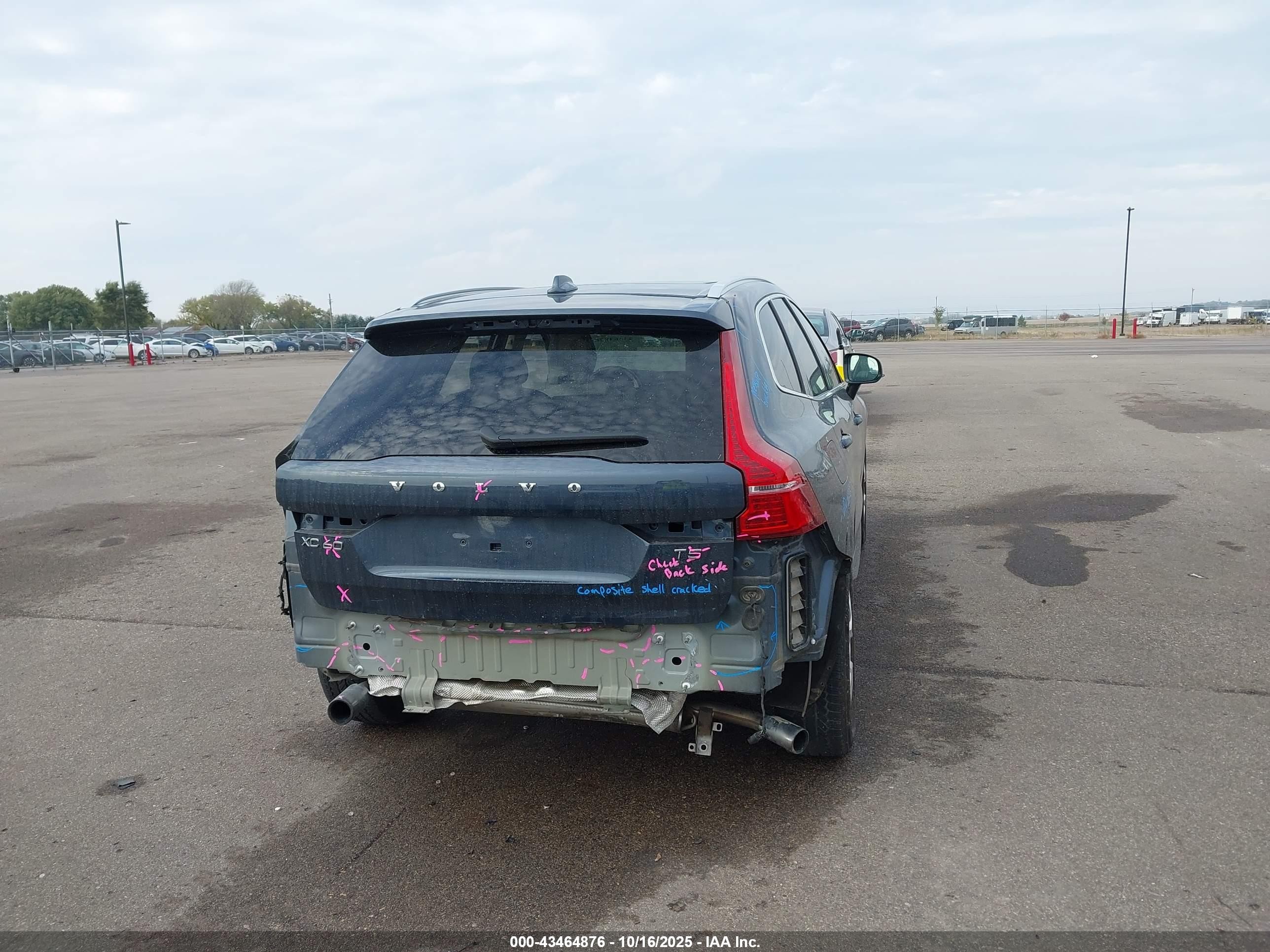 2021 Volvo Xc60 T5 Momentum Blue vin: YV4102RKXM1765542