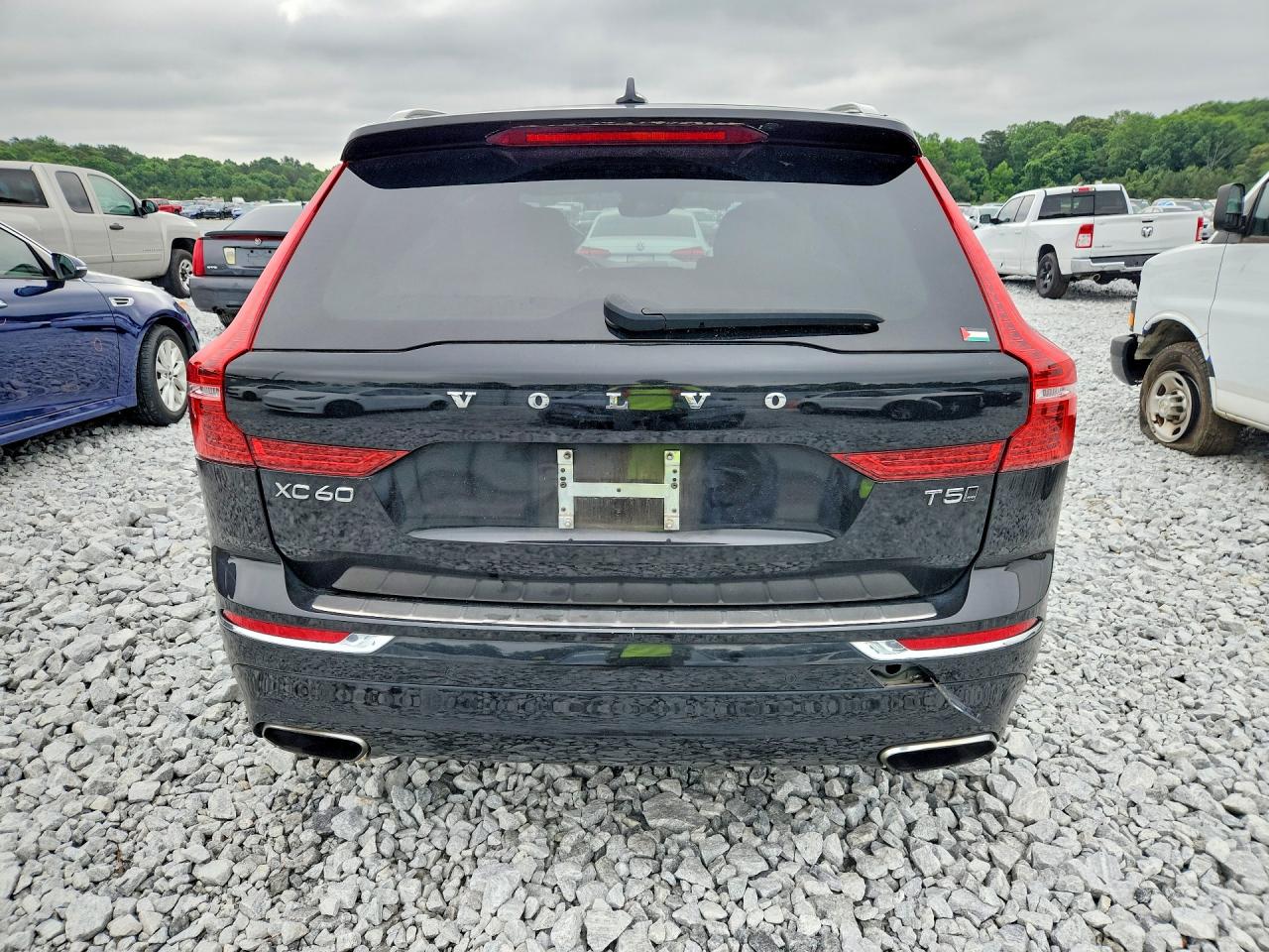 2021 Volvo Xc60 T5 Inscription Black vin: YV4102RL3M1688814