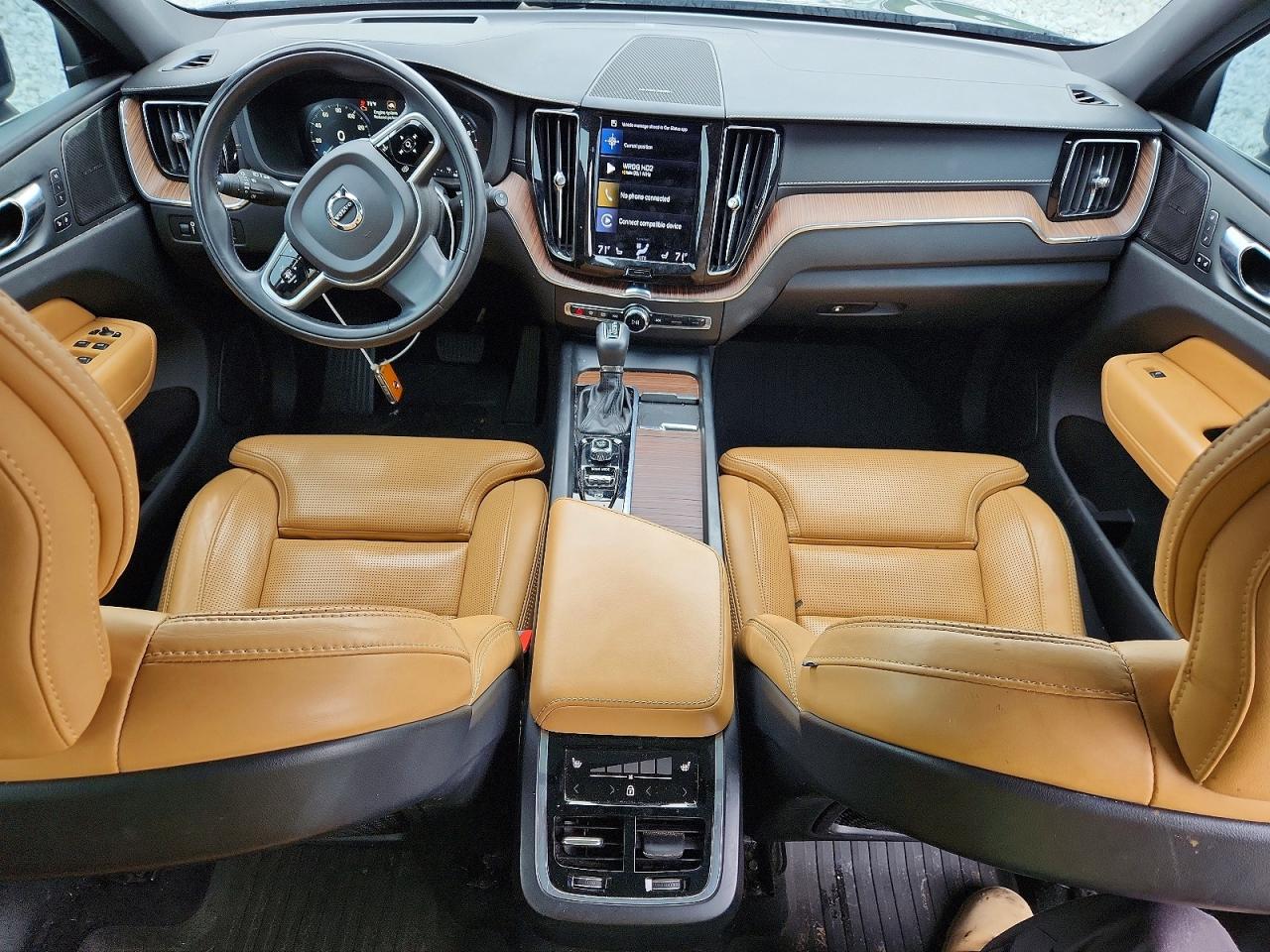 2021 Volvo Xc60 T5 Inscription Black vin: YV4102RL3M1688814
