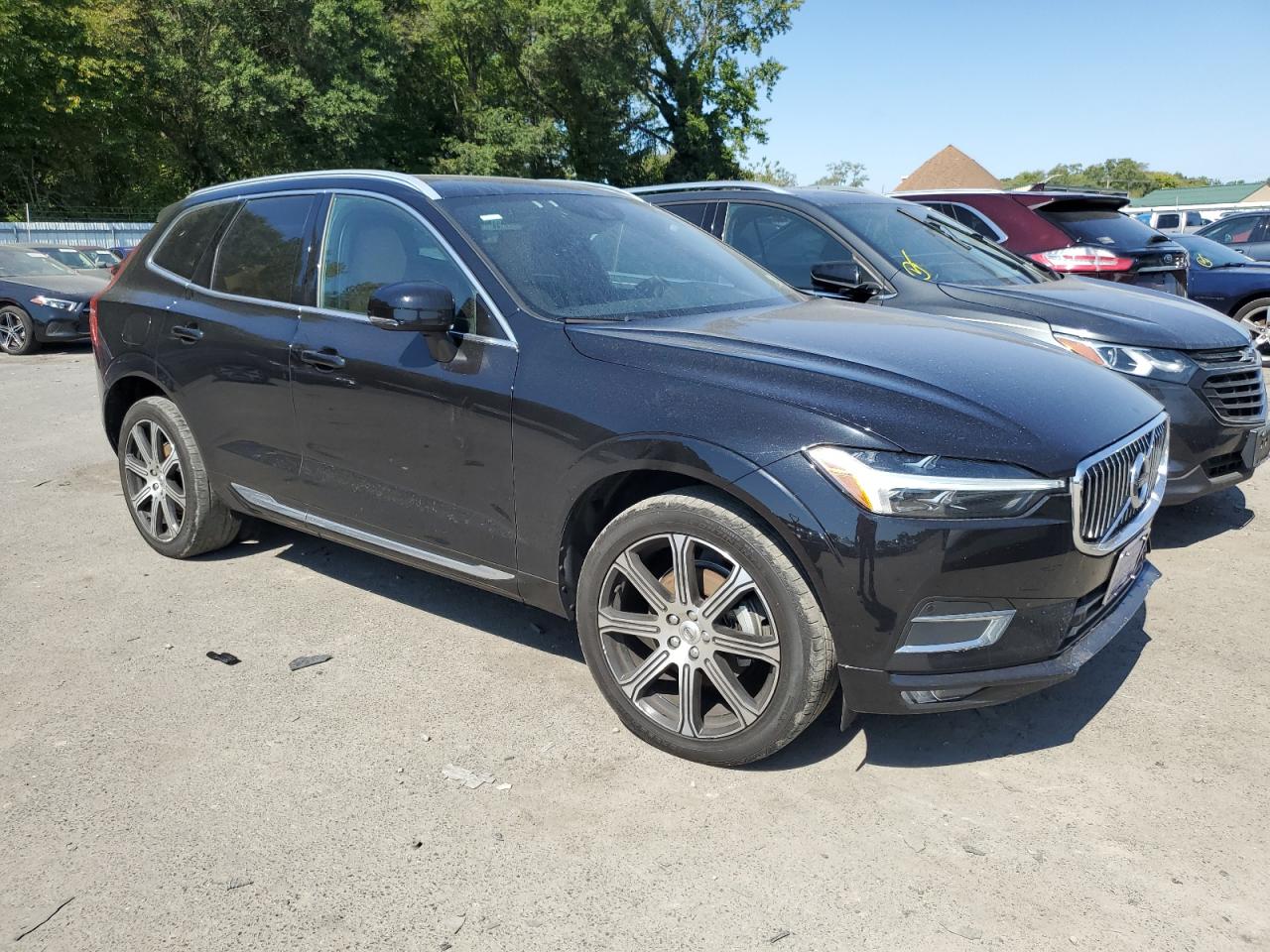 2021 Volvo Xc60 T5 Inscription Black vin: YV4102RL6M1876016