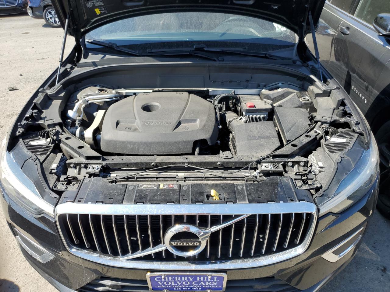 2021 Volvo Xc60 T5 Inscription Black vin: YV4102RL6M1876016
