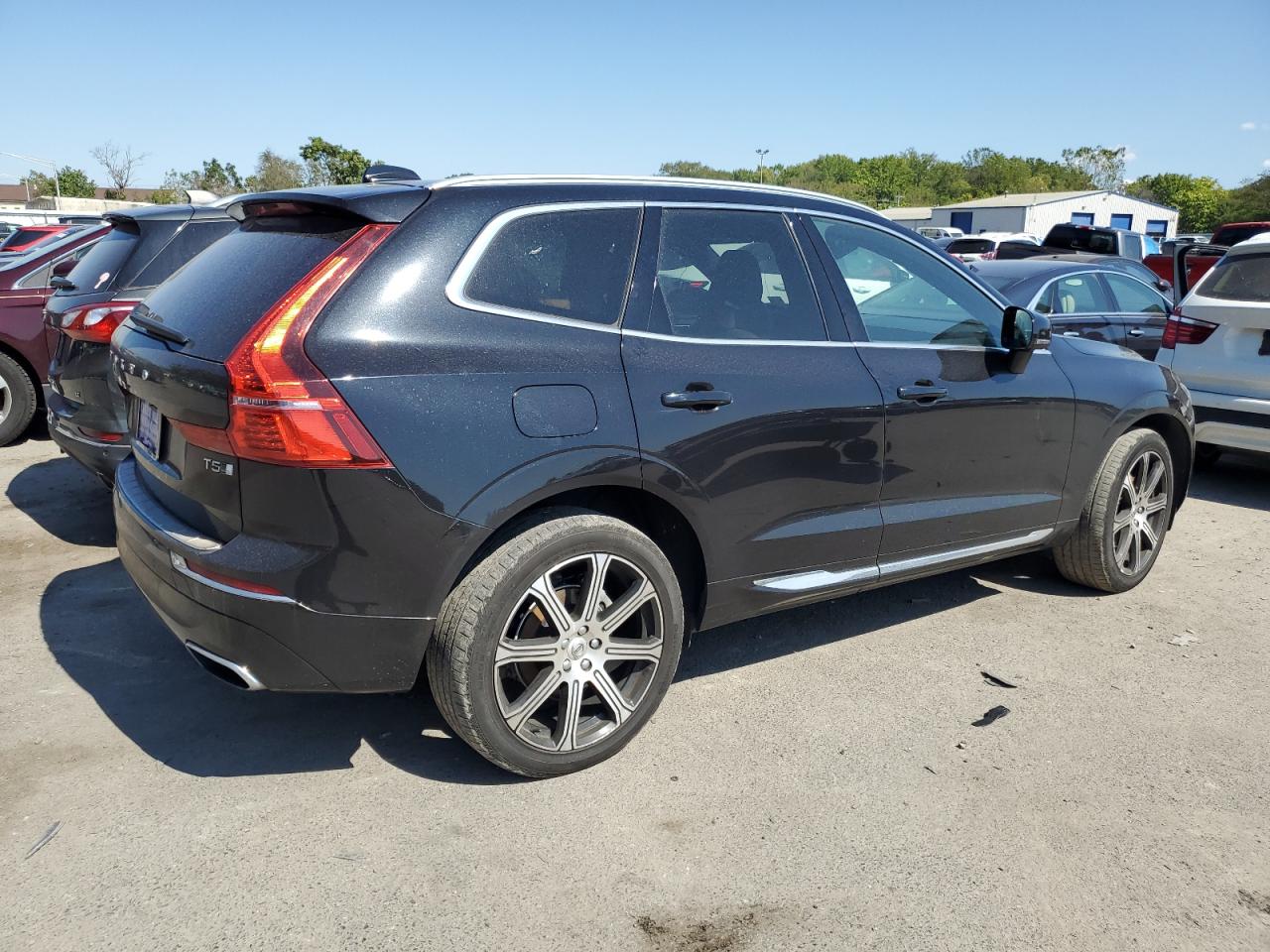 2021 Volvo Xc60 T5 Inscription Black vin: YV4102RL6M1876016