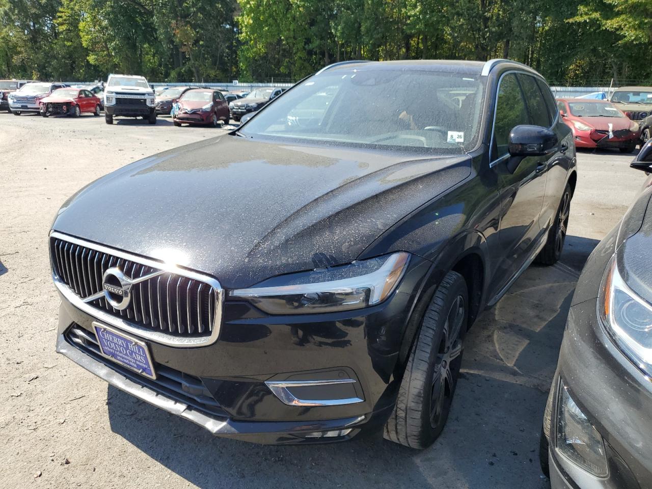 2021 Volvo Xc60 T5 Inscription Black vin: YV4102RL6M1876016