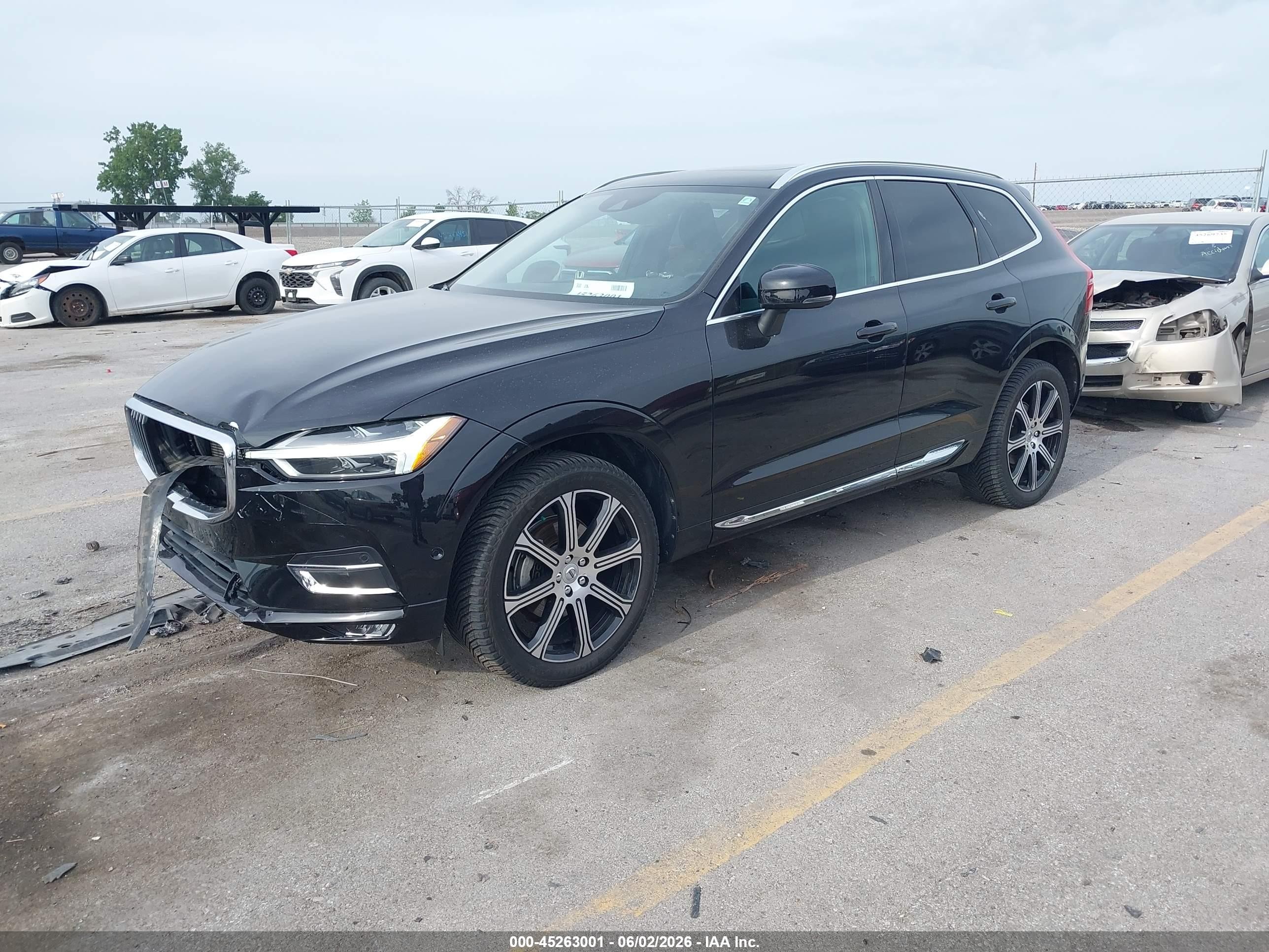 2018 Volvo Xc60 T5 Inscription Black vin: YV4102RL9J1037473