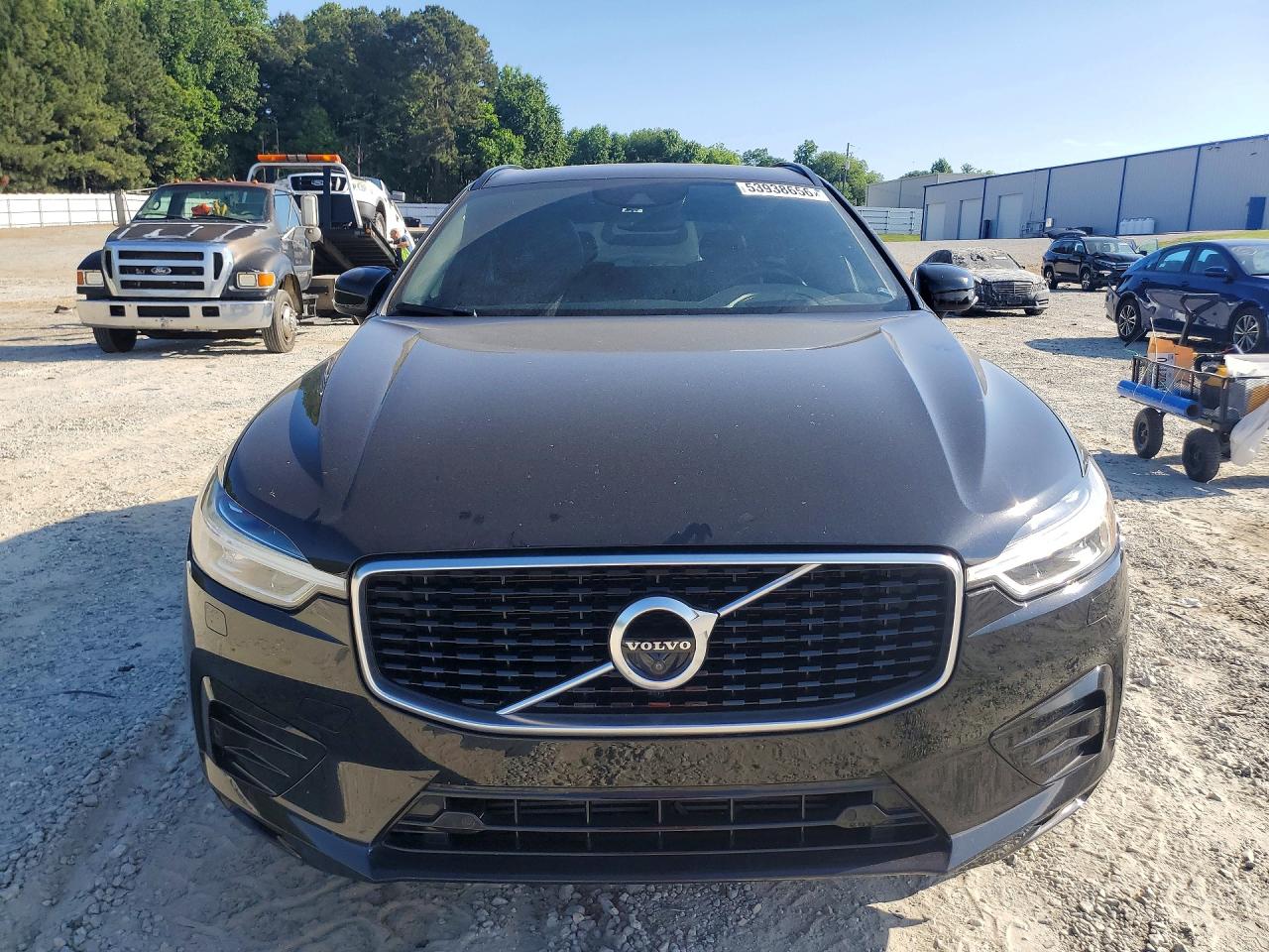 2020 Volvo Xc60 T5 R-design Black vin: YV4102RM5L1517683