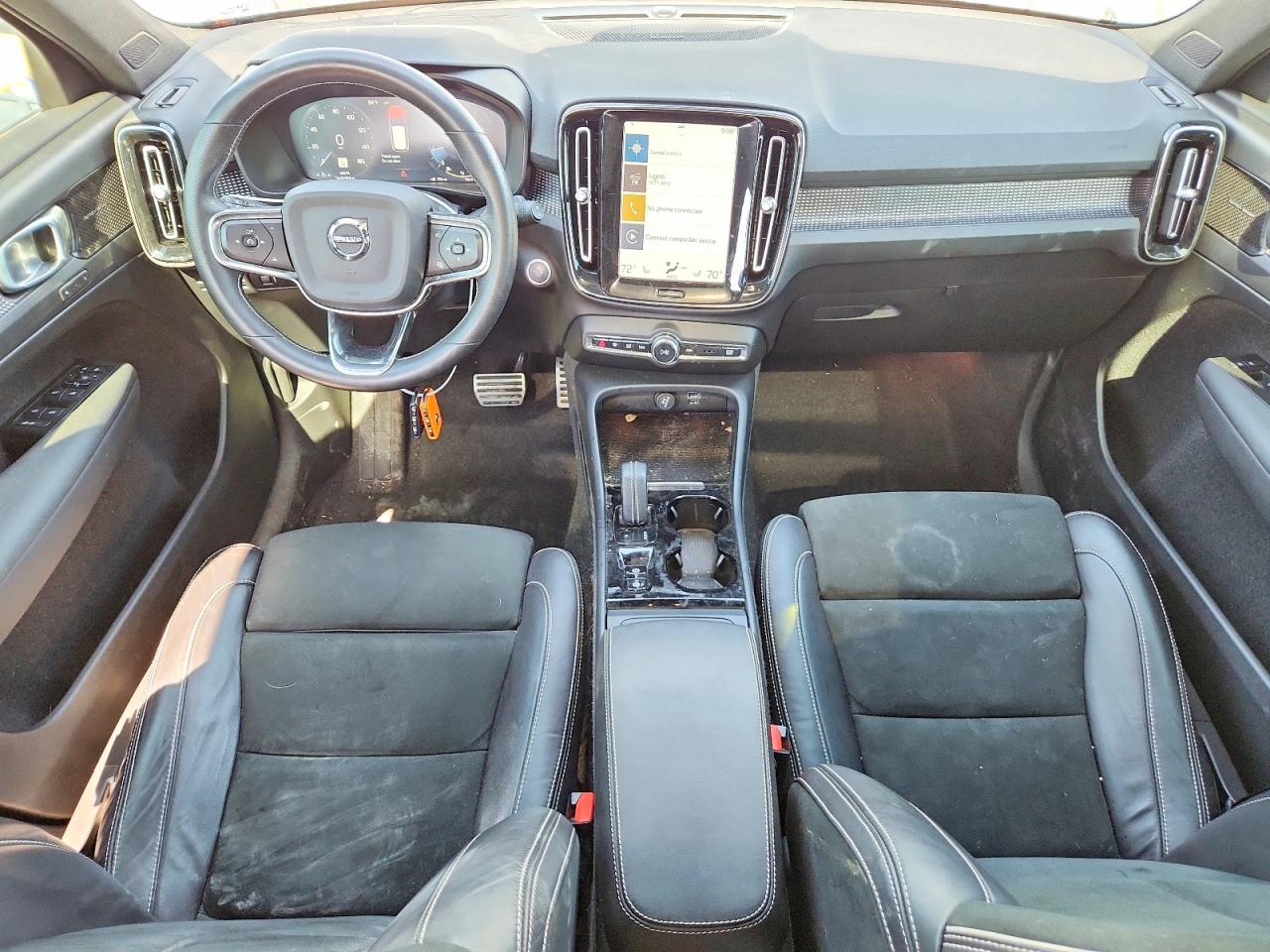 2021 Volvo Xc40 T5 R-design Gray vin: YV4162UM2M2560055