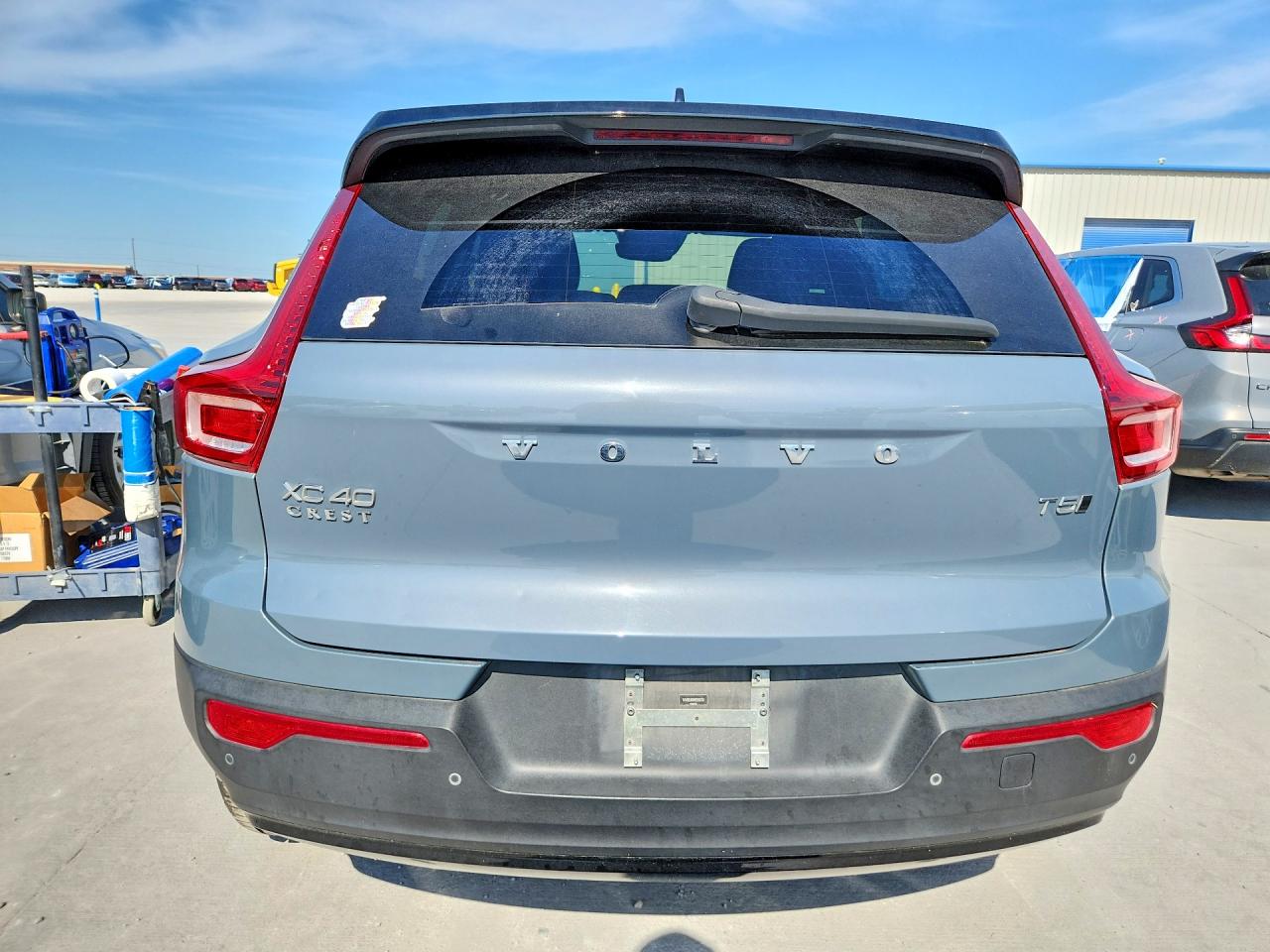 2021 Volvo Xc40 T5 R-design Gray vin: YV4162UM2M2560055