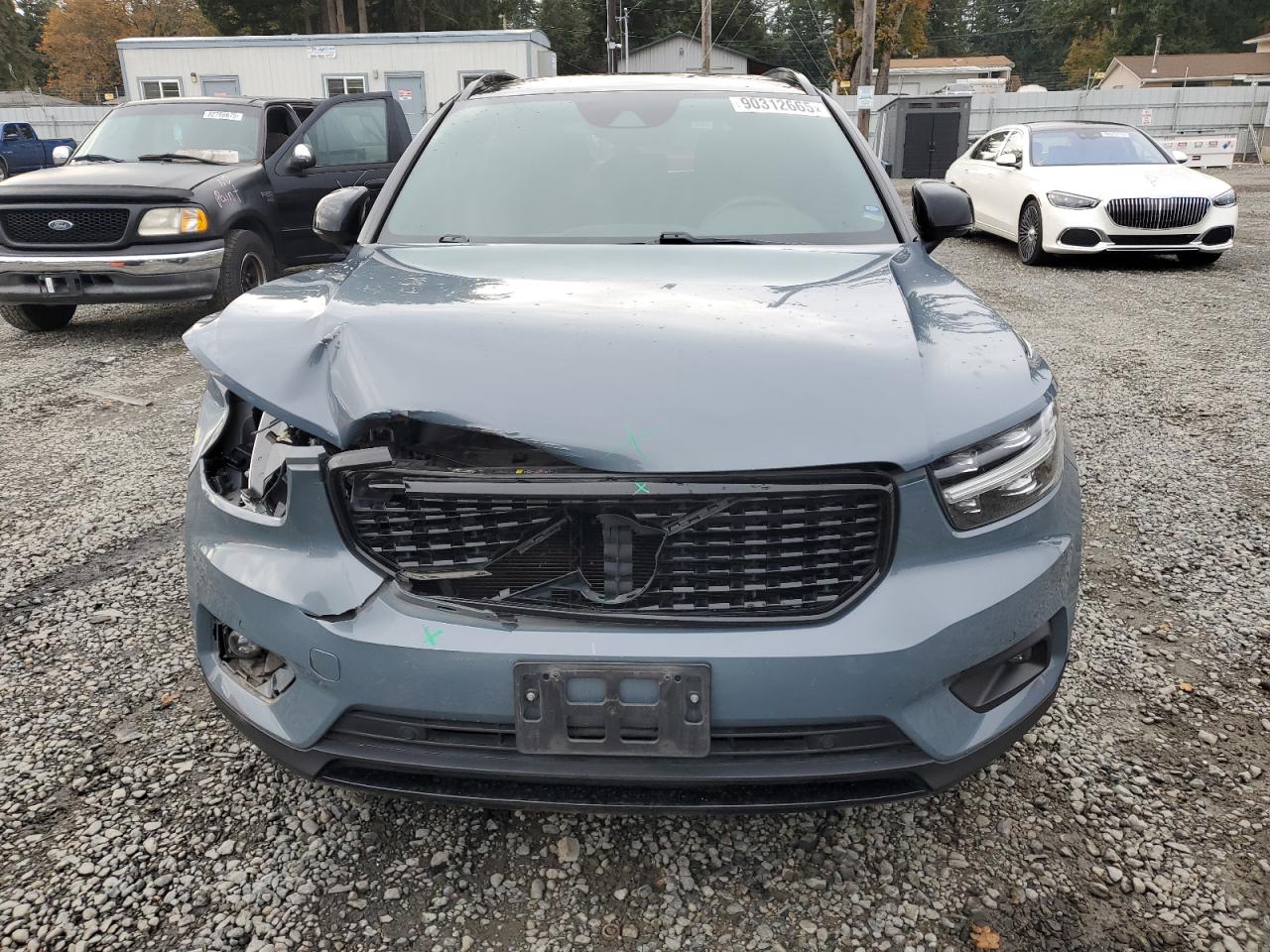2020 Volvo Xc40 T5 R-design Blue vin: YV4162UM3L2325100
