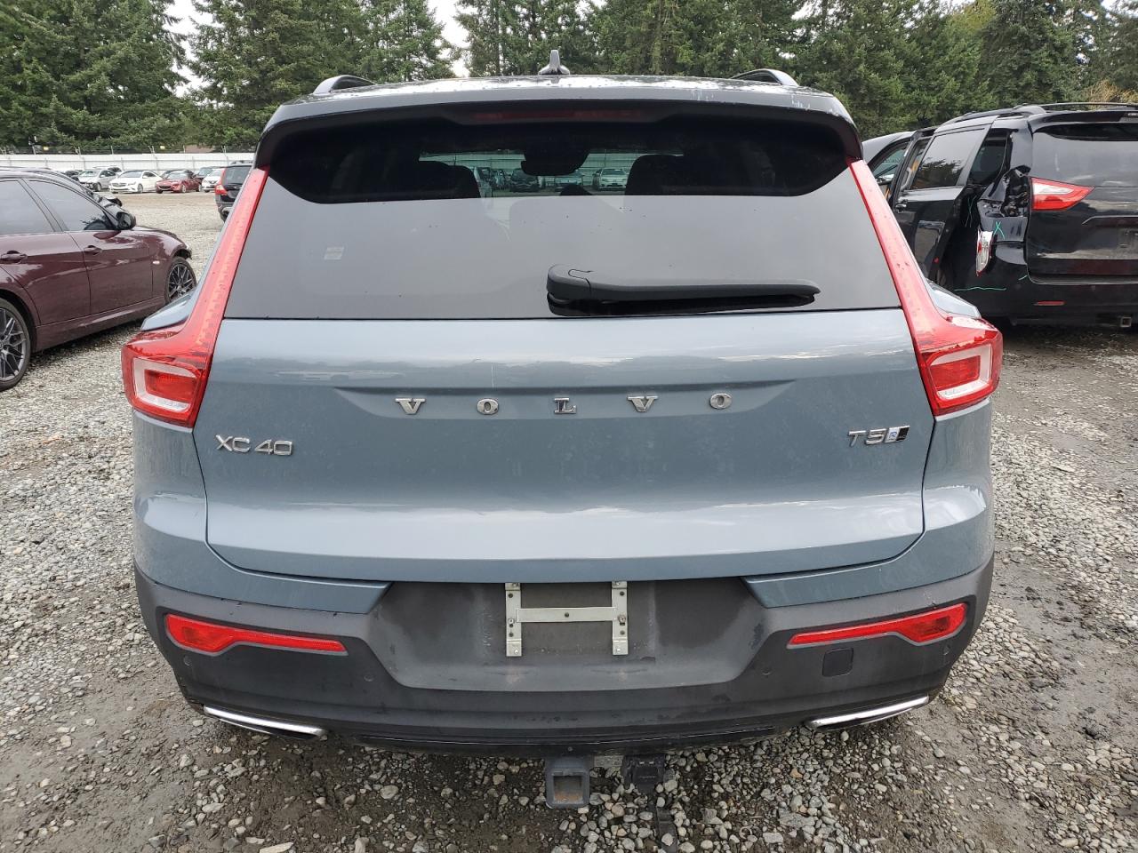 2020 Volvo Xc40 T5 R-design Blue vin: YV4162UM3L2325100