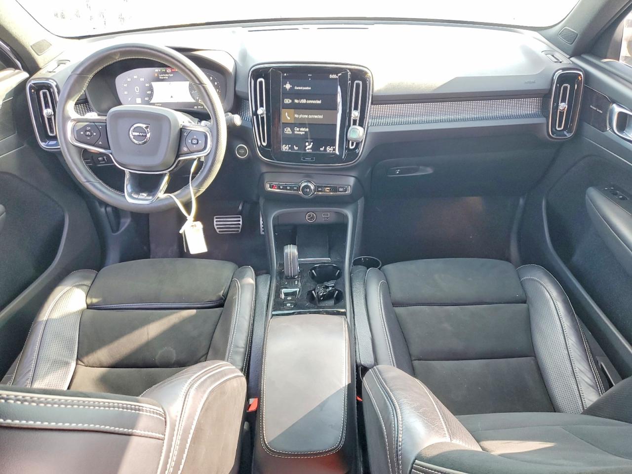 2020 Volvo Xc40 T5 R-design Белый vin: YV4162UM5L2348409