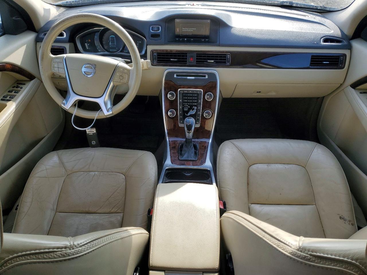 2015 Volvo Xc70 T5 Premier+ White vin: YV440MBC8F1200625