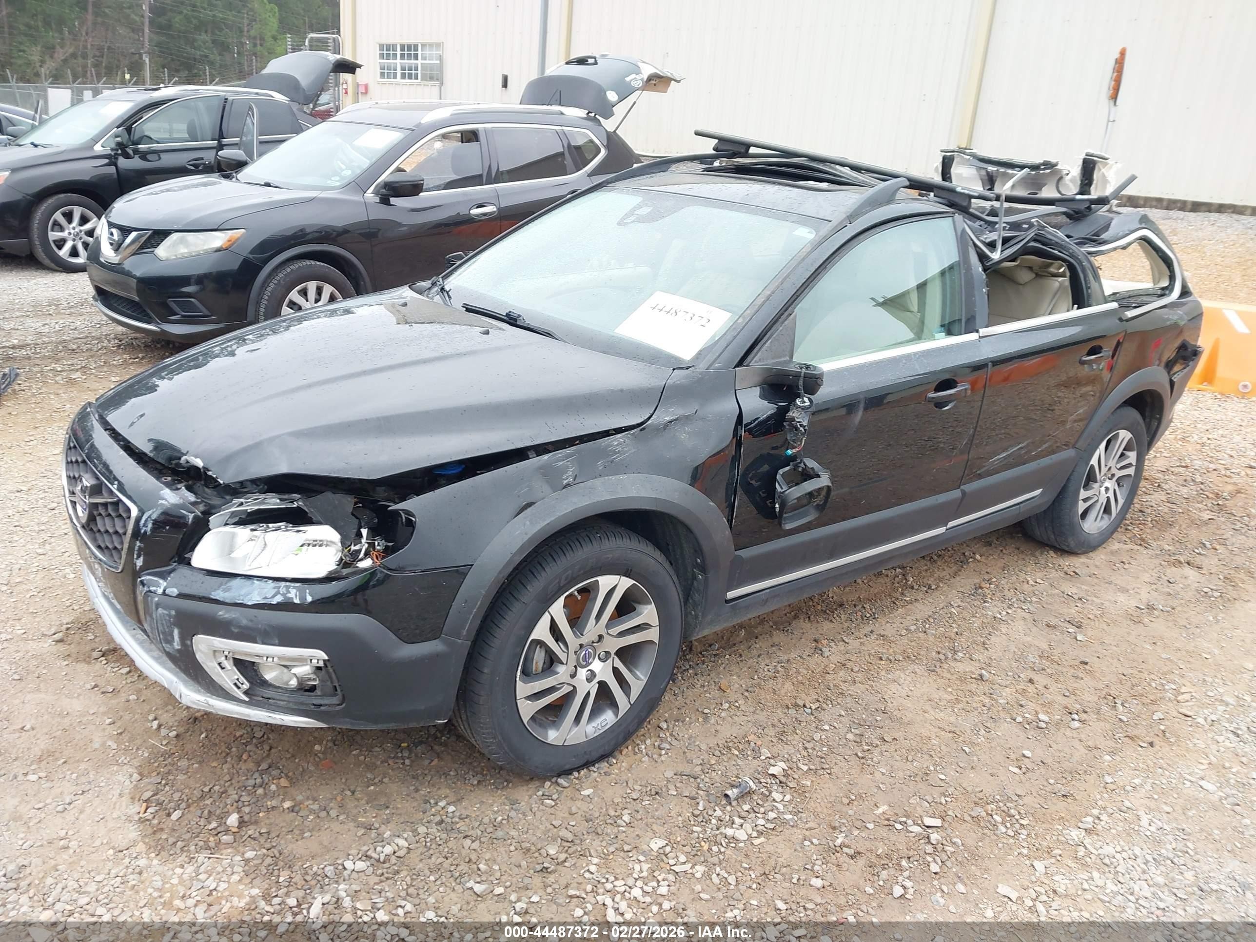2015 Volvo Xc70 T5 Premier Black vin: YV440MBK0F1204787
