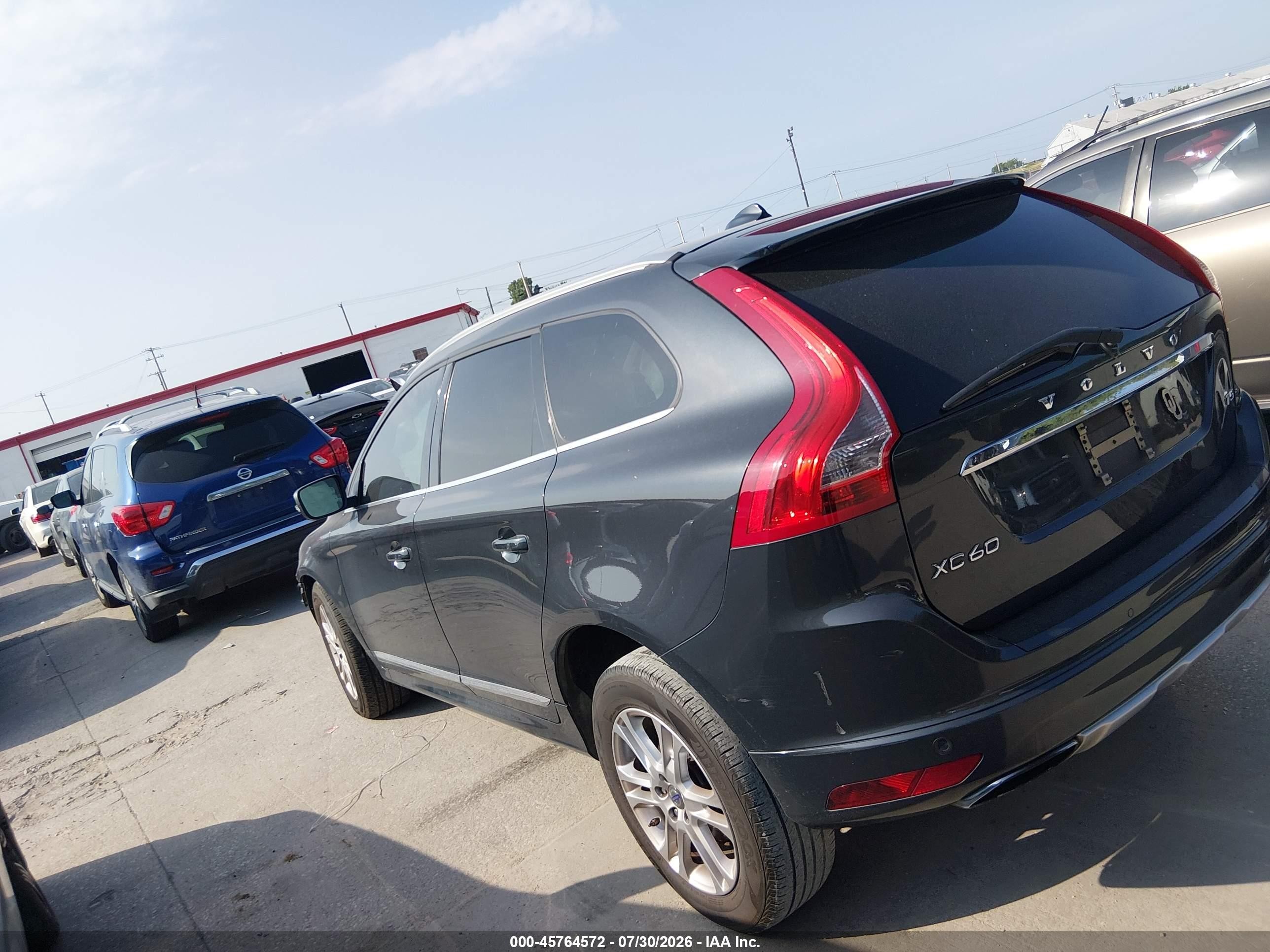2015 Volvo Xc60 T5 Premier Gray vin: YV440MDB2F2602297