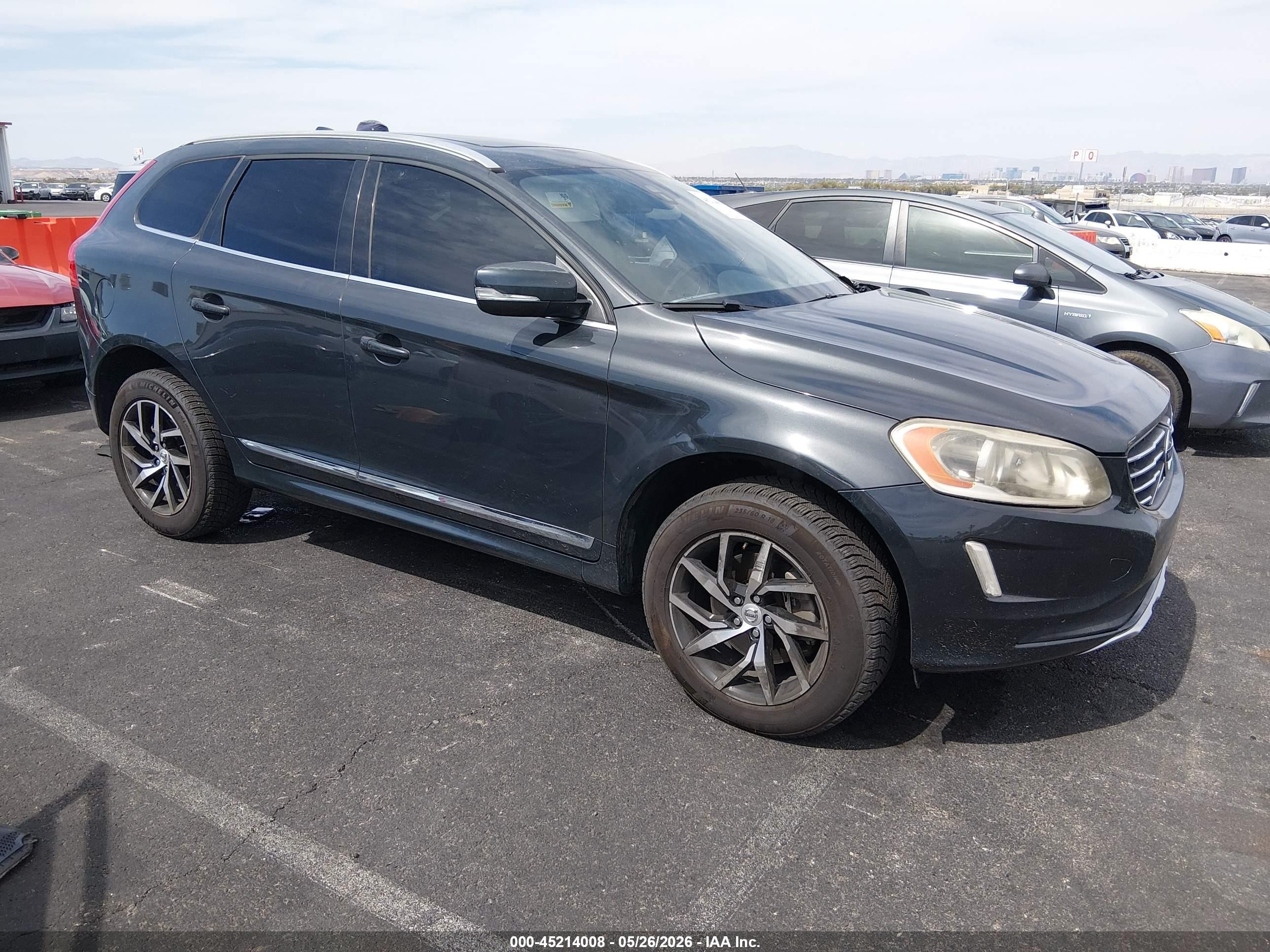 2015 Volvo Xc60 T5 Premier Plus Green vin: YV440MDC2F2616127