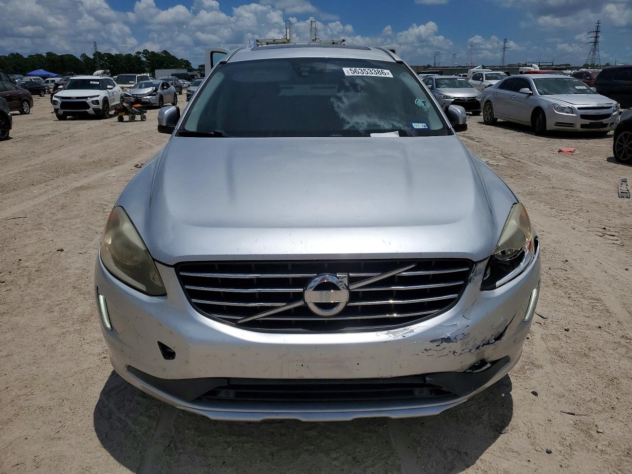 2015 Volvo Xc60 T5 Platinum Silver vin: YV440MDDXF2600539