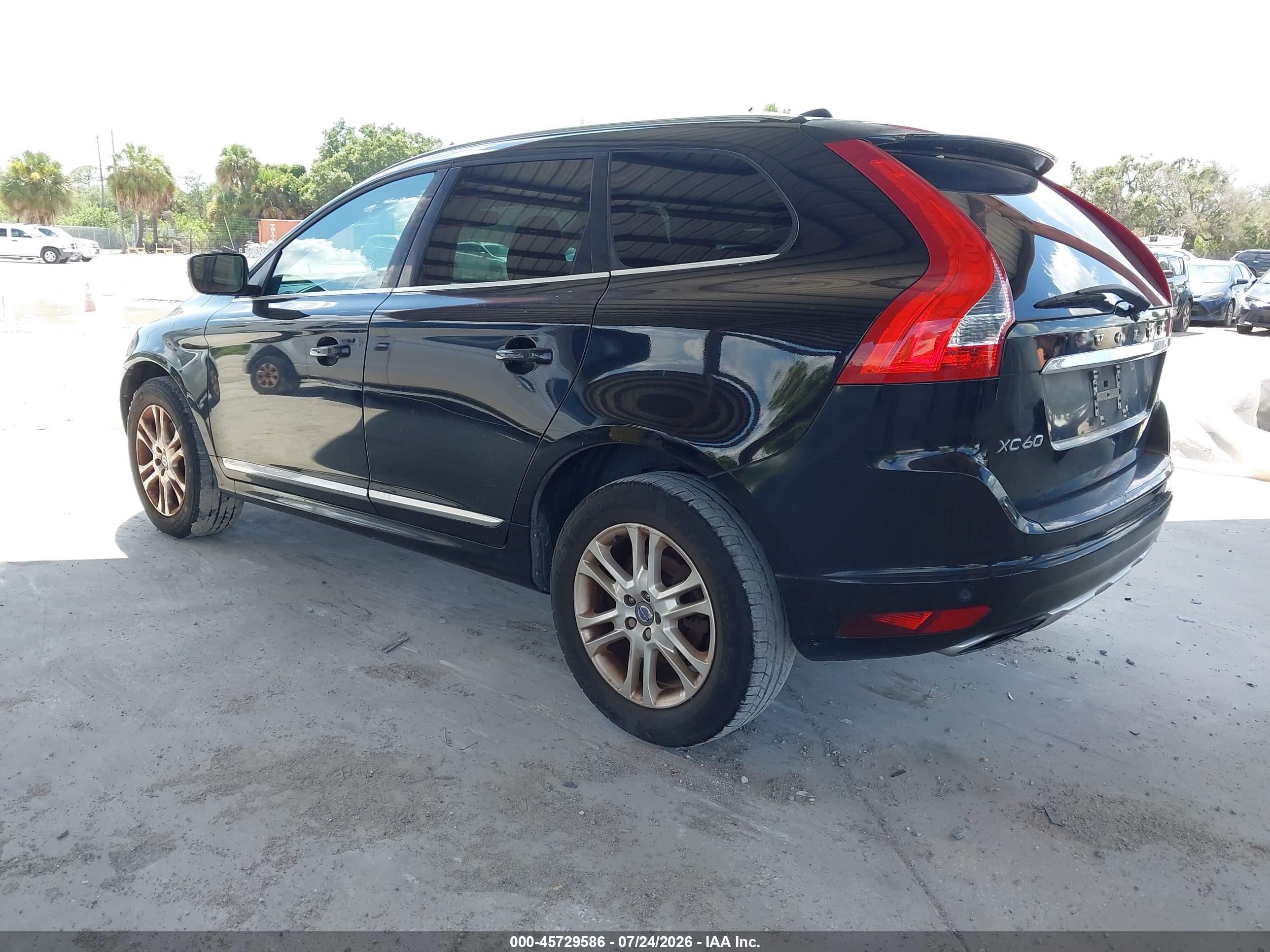 2015 Volvo Xc60 T5 Premier Black vin: YV440MDK0F2729792