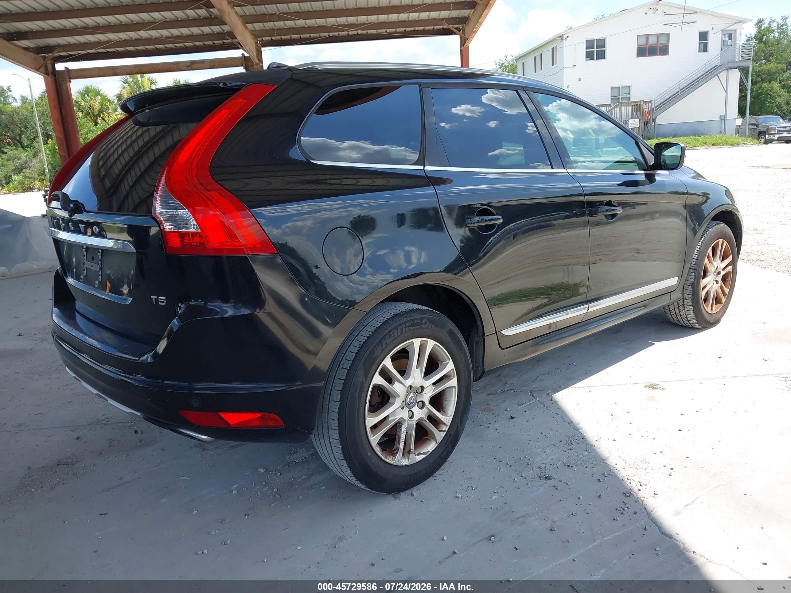 2015 Volvo Xc60 T5 Premier Black vin: YV440MDK0F2729792