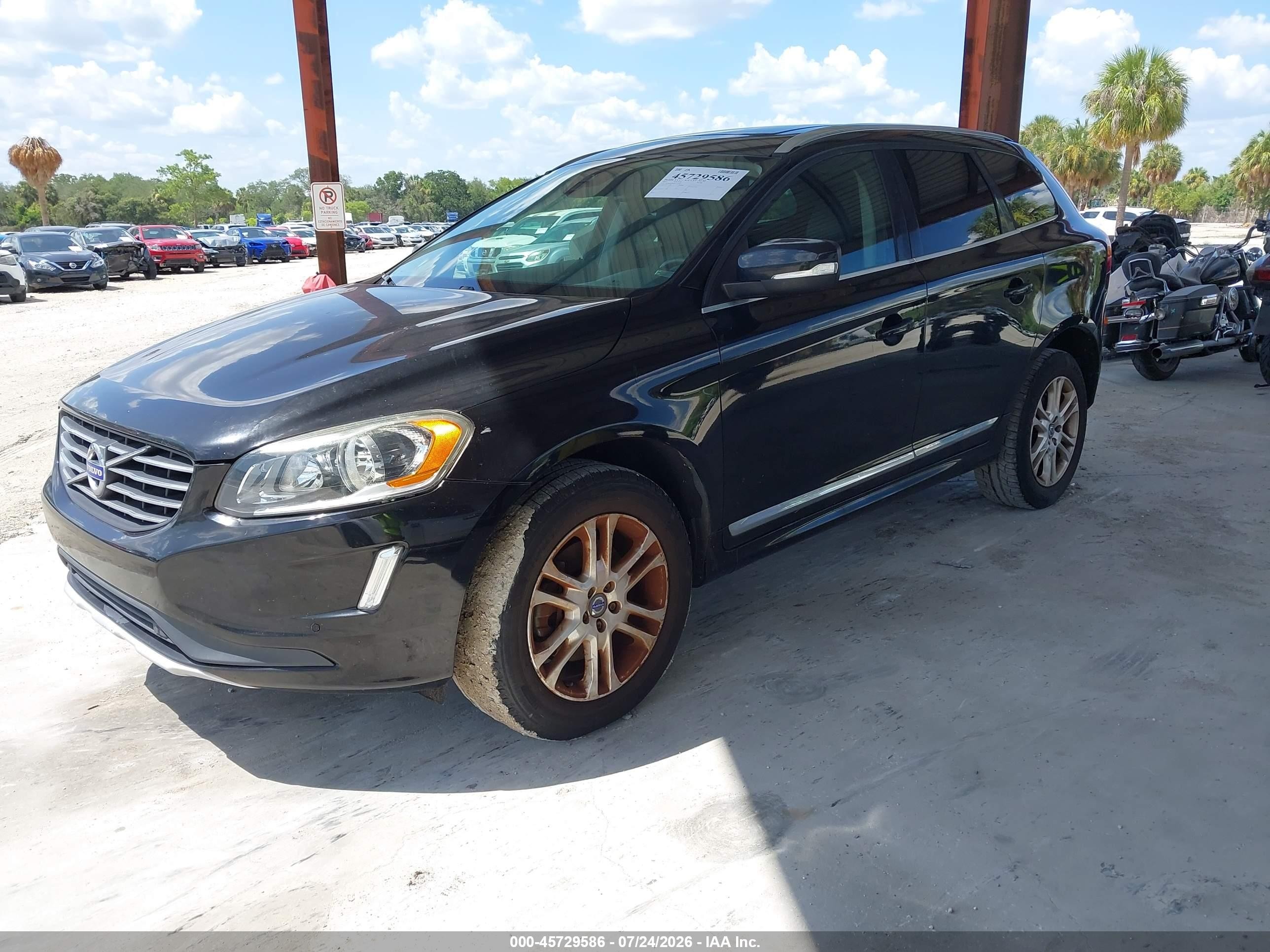 2015 Volvo Xc60 T5 Premier Black vin: YV440MDK0F2729792