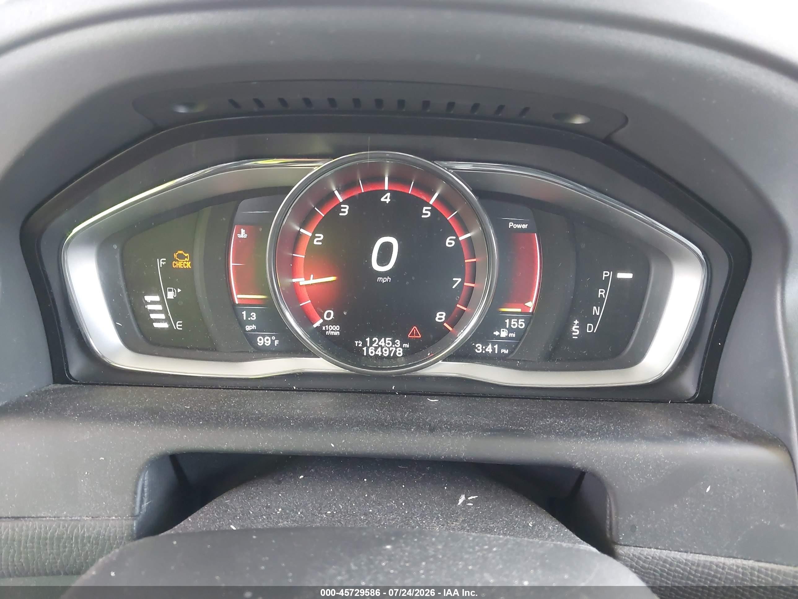 2015 Volvo Xc60 T5 Premier Black vin: YV440MDK0F2729792