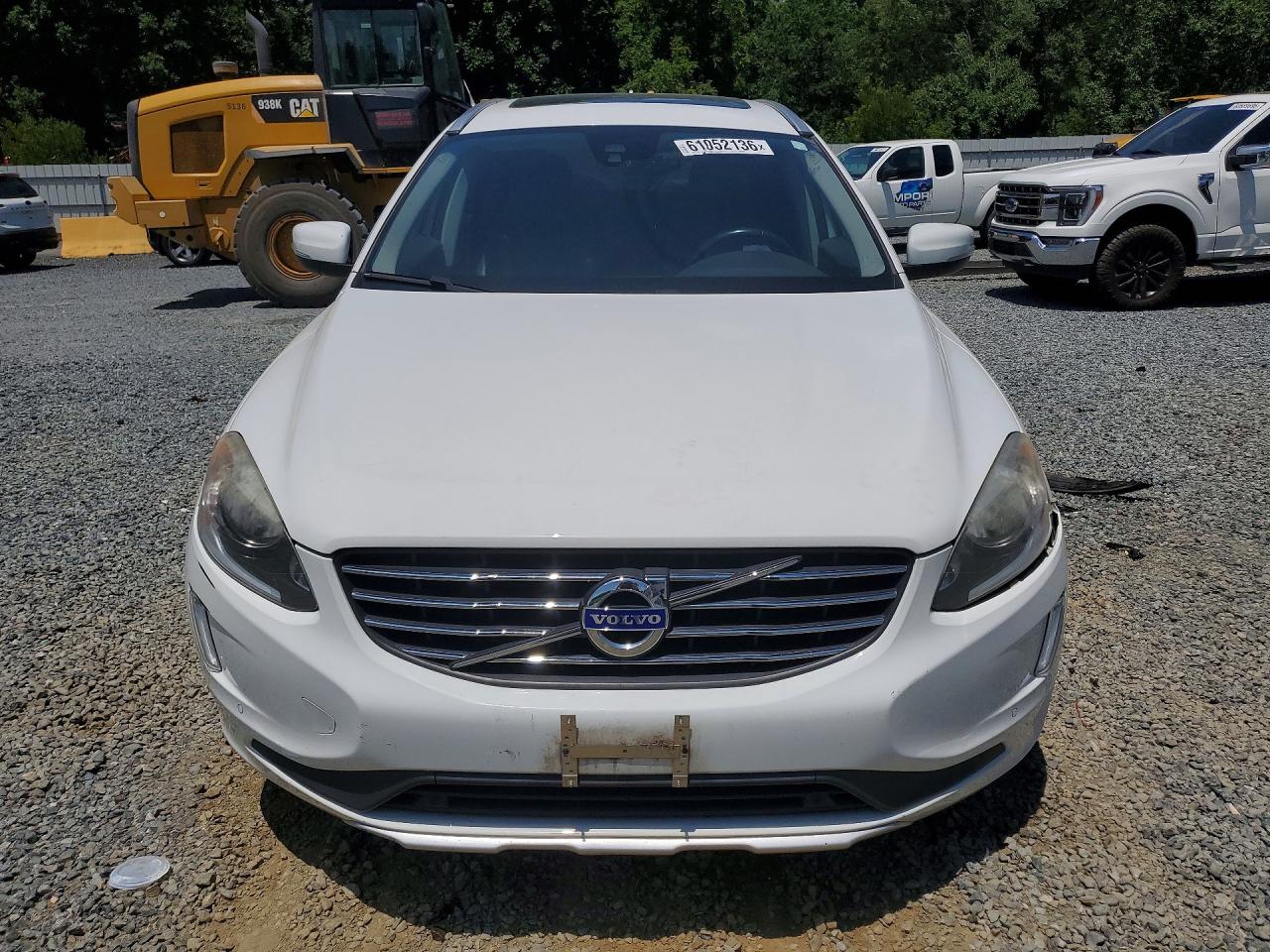 2015 Volvo Xc60 T5 Premier White vin: YV440MDK0F2741621