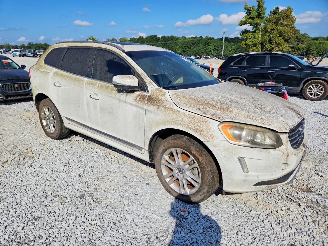 2015 Volvo Xc60 T5 Premier White vin: YV440MDK3F2693502