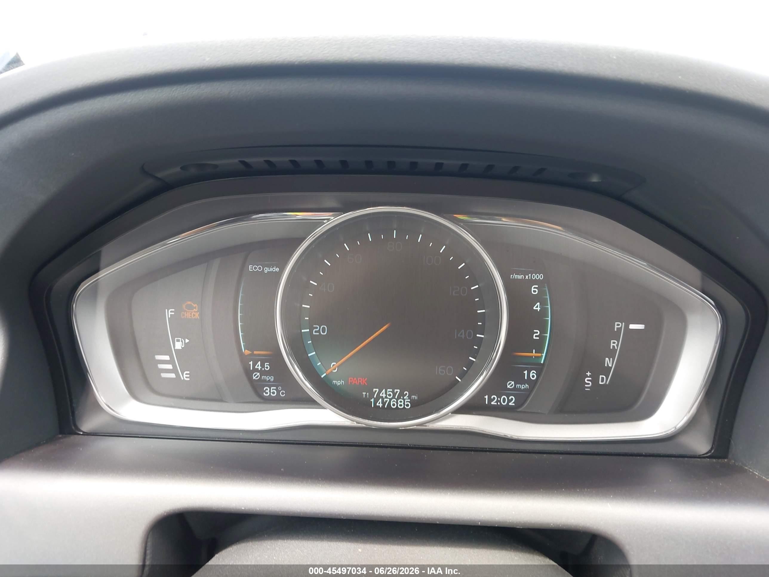 2015 Volvo Xc60 T5 Premier Brown vin: YV440MDK4F2643191