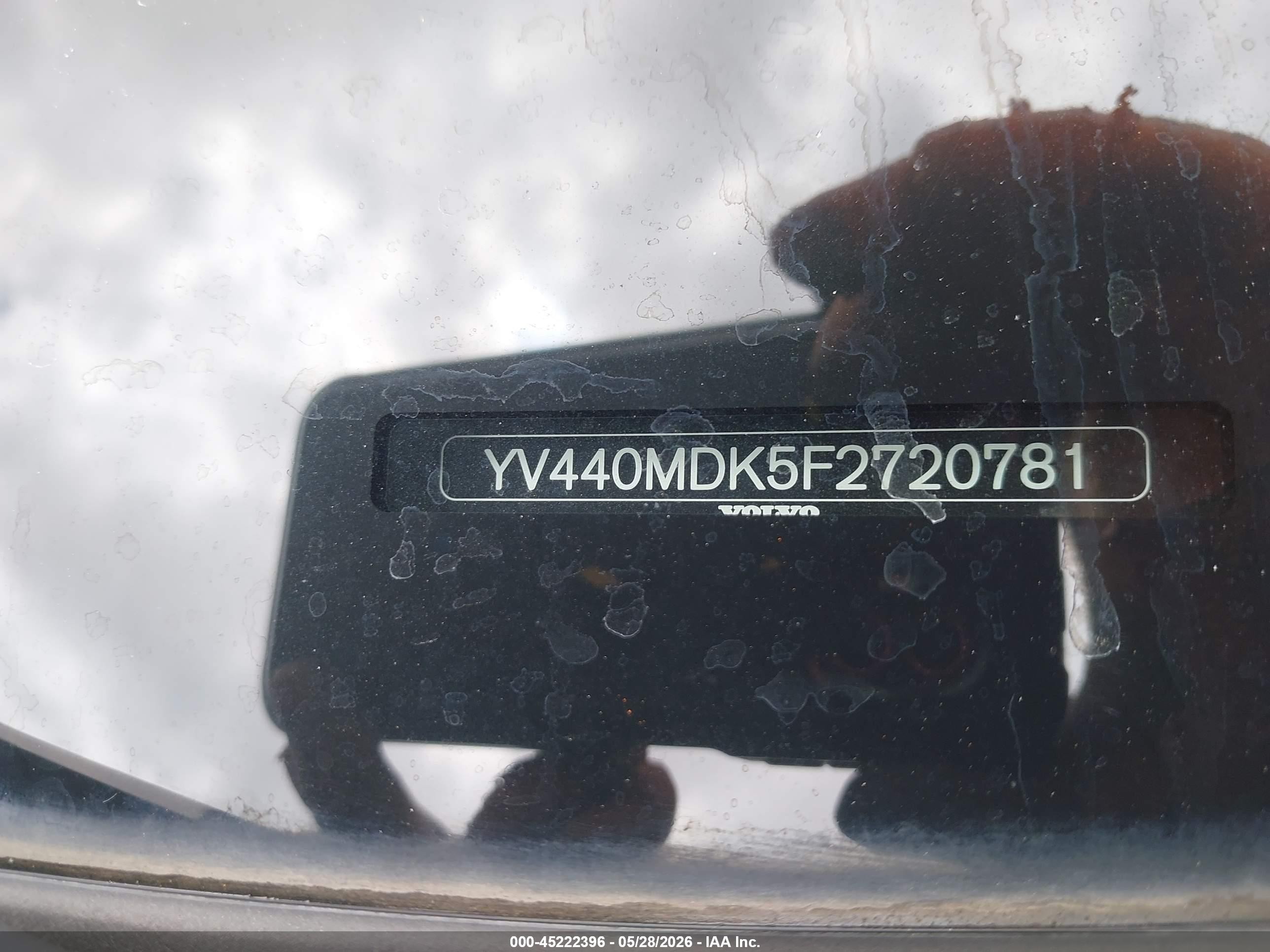 2015 Volvo Xc60 T5 Premier Black vin: YV440MDK5F2720781