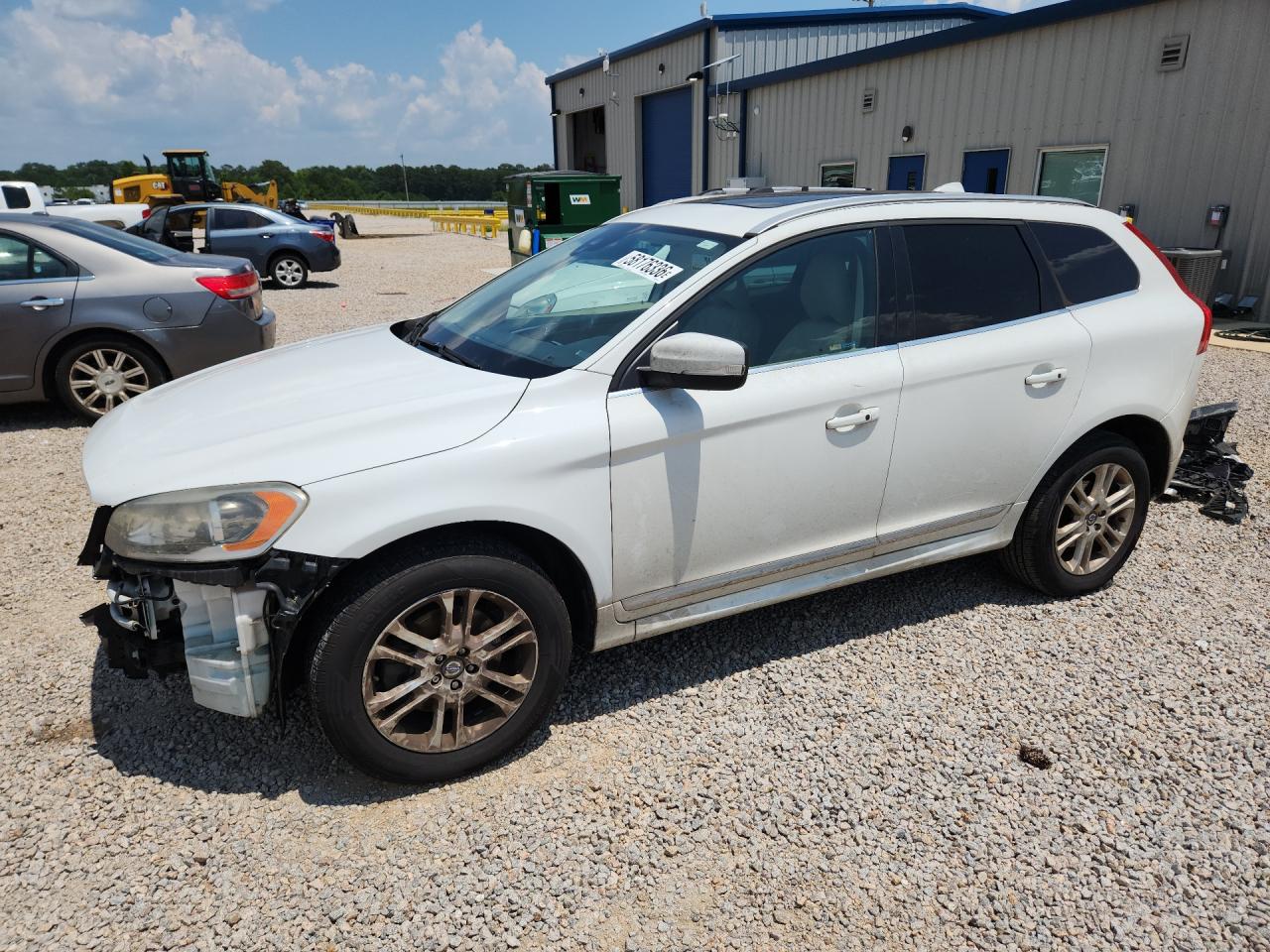 2015 Volvo Xc60 T5 Premier White vin: YV440MDK6F2678184