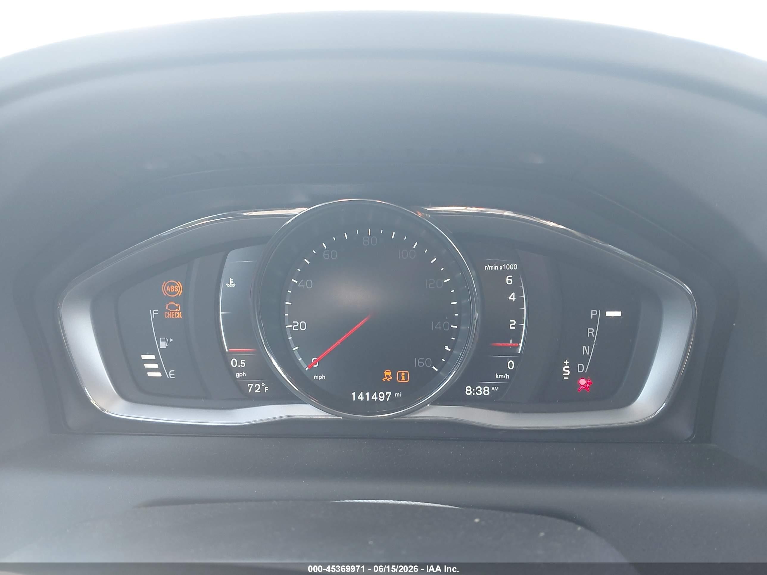 2015 Volvo Xc60 T5 Premier Черный vin: YV440MDK7F2690361