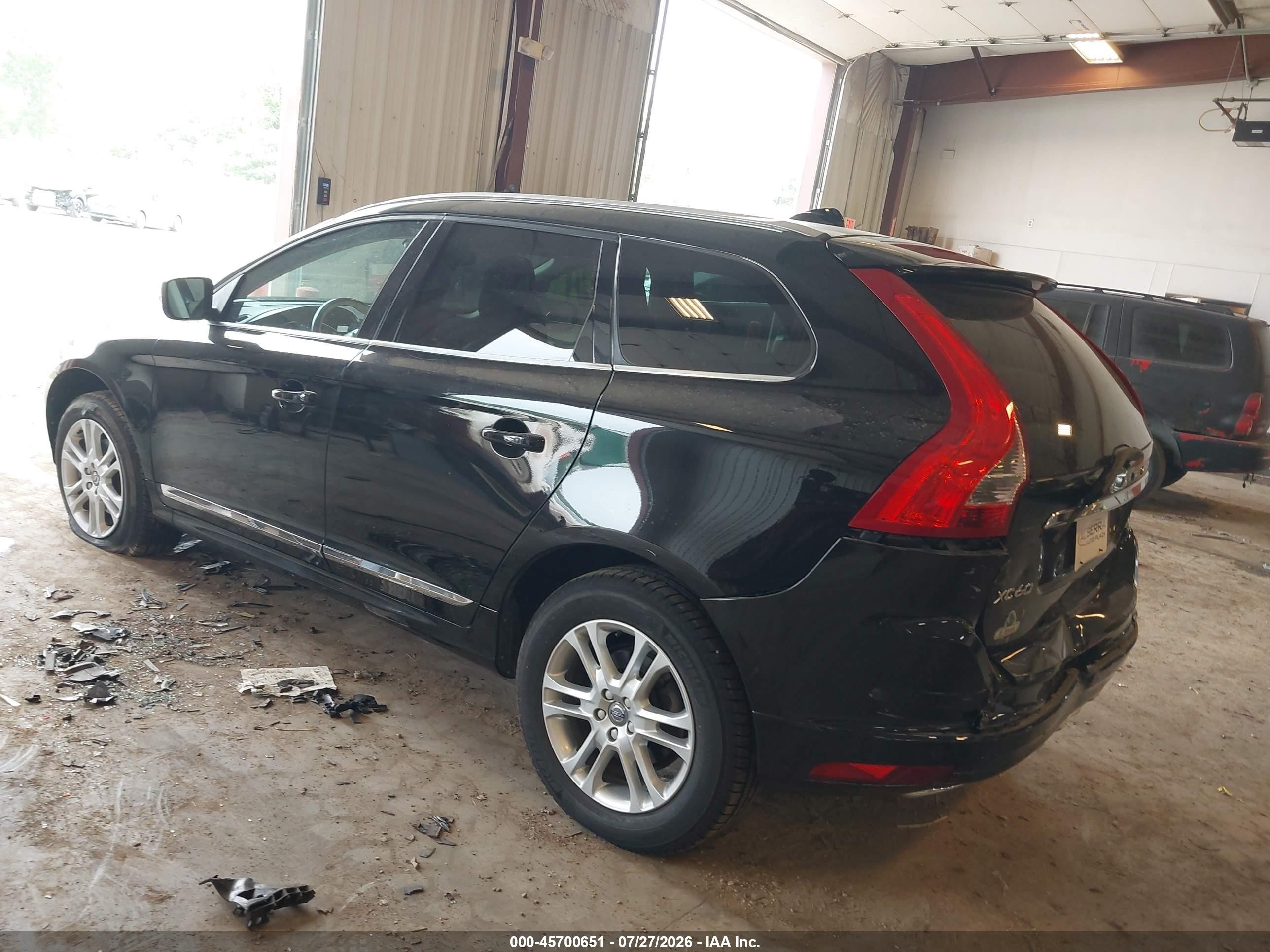 2016 Volvo Xc60 T5 Drive-e Premier Black vin: YV440MDK7G2826229