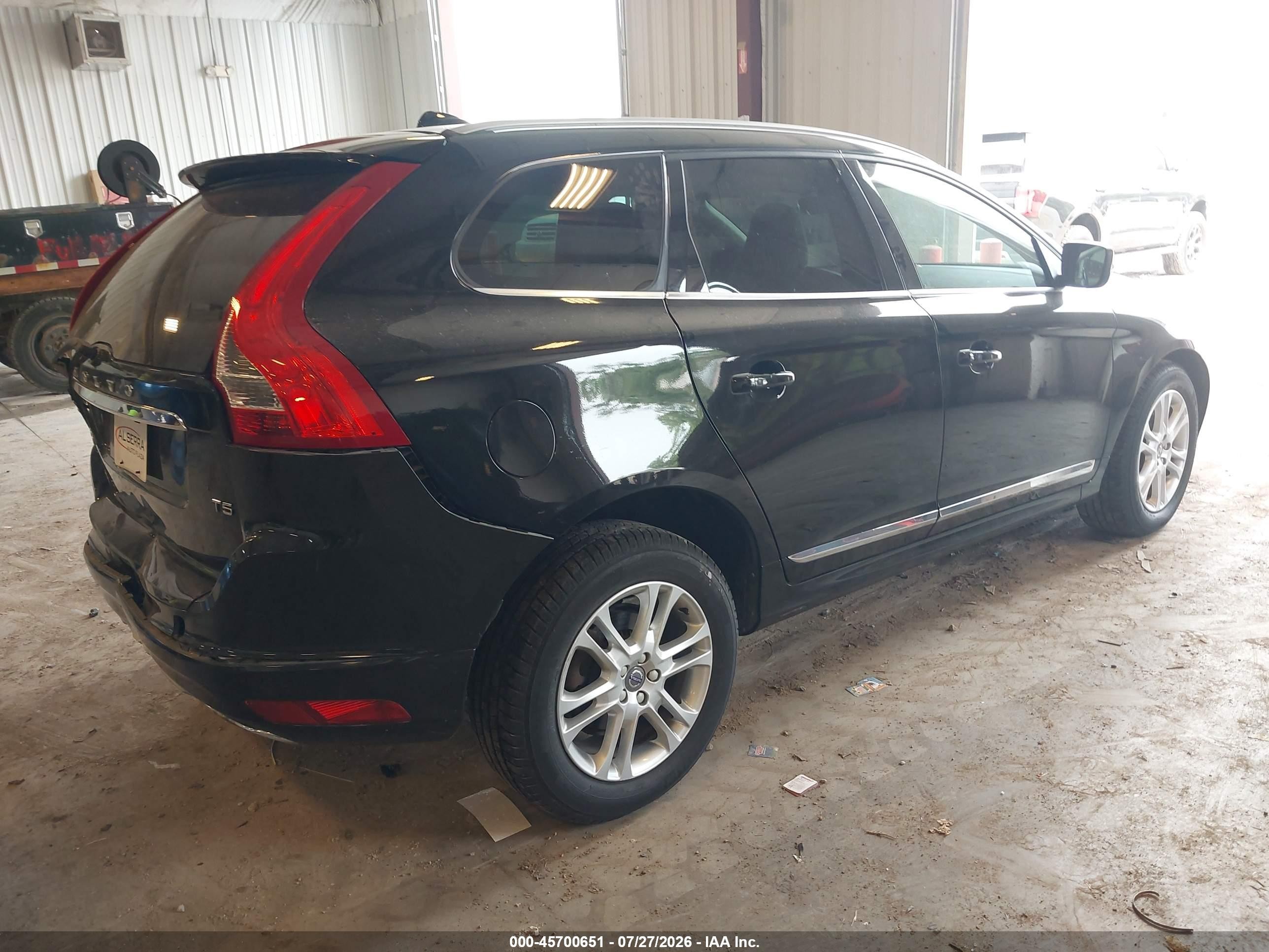 2016 Volvo Xc60 T5 Drive-e Premier Black vin: YV440MDK7G2826229