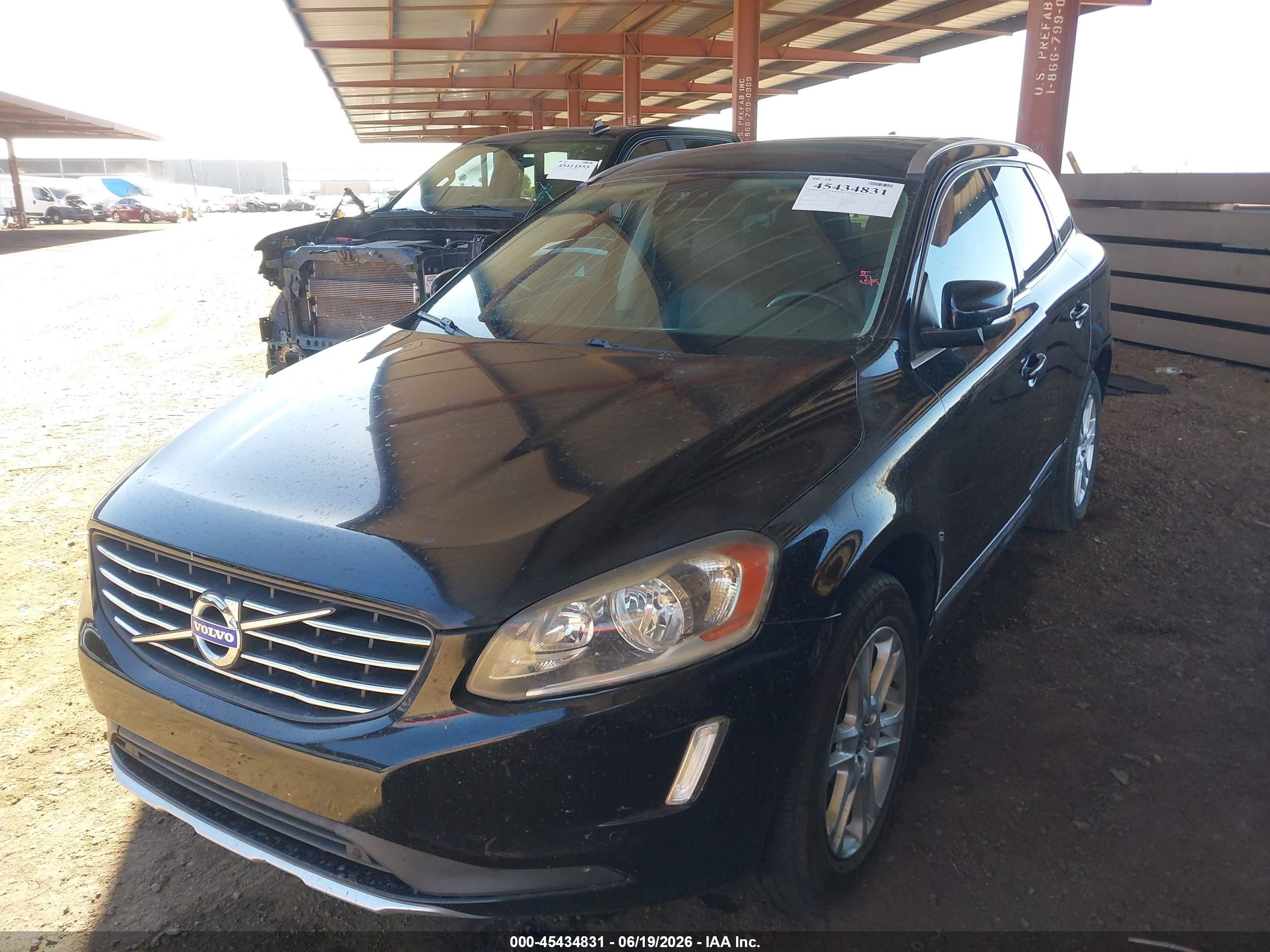2015 Volvo Xc60 T5 Premier Black vin: YV440MDKXF2698485