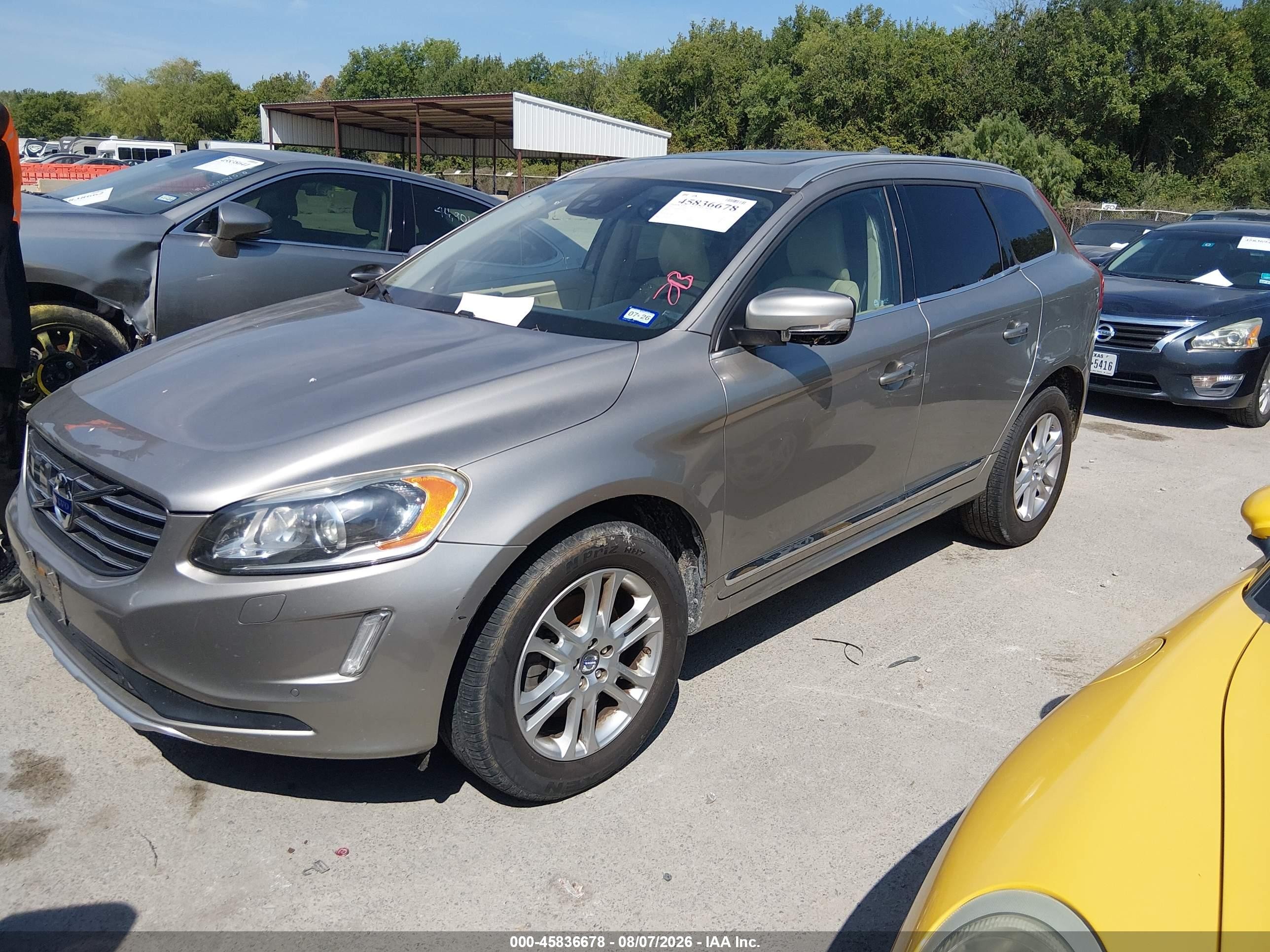 2015 Volvo Xc60 T5 Platinum Gray vin: YV440MDMXF2677332