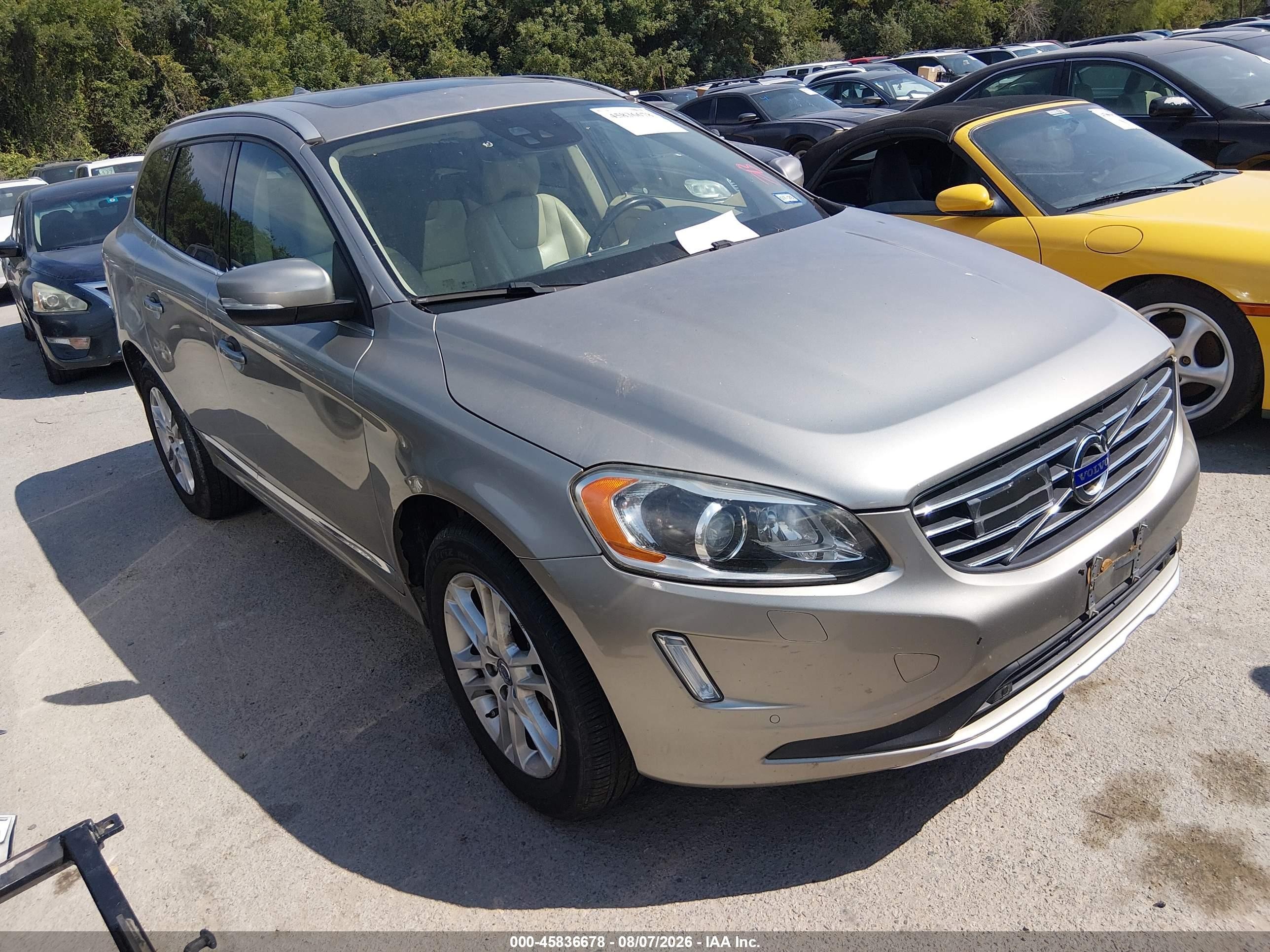 2015 Volvo Xc60 T5 Platinum Gray vin: YV440MDMXF2677332