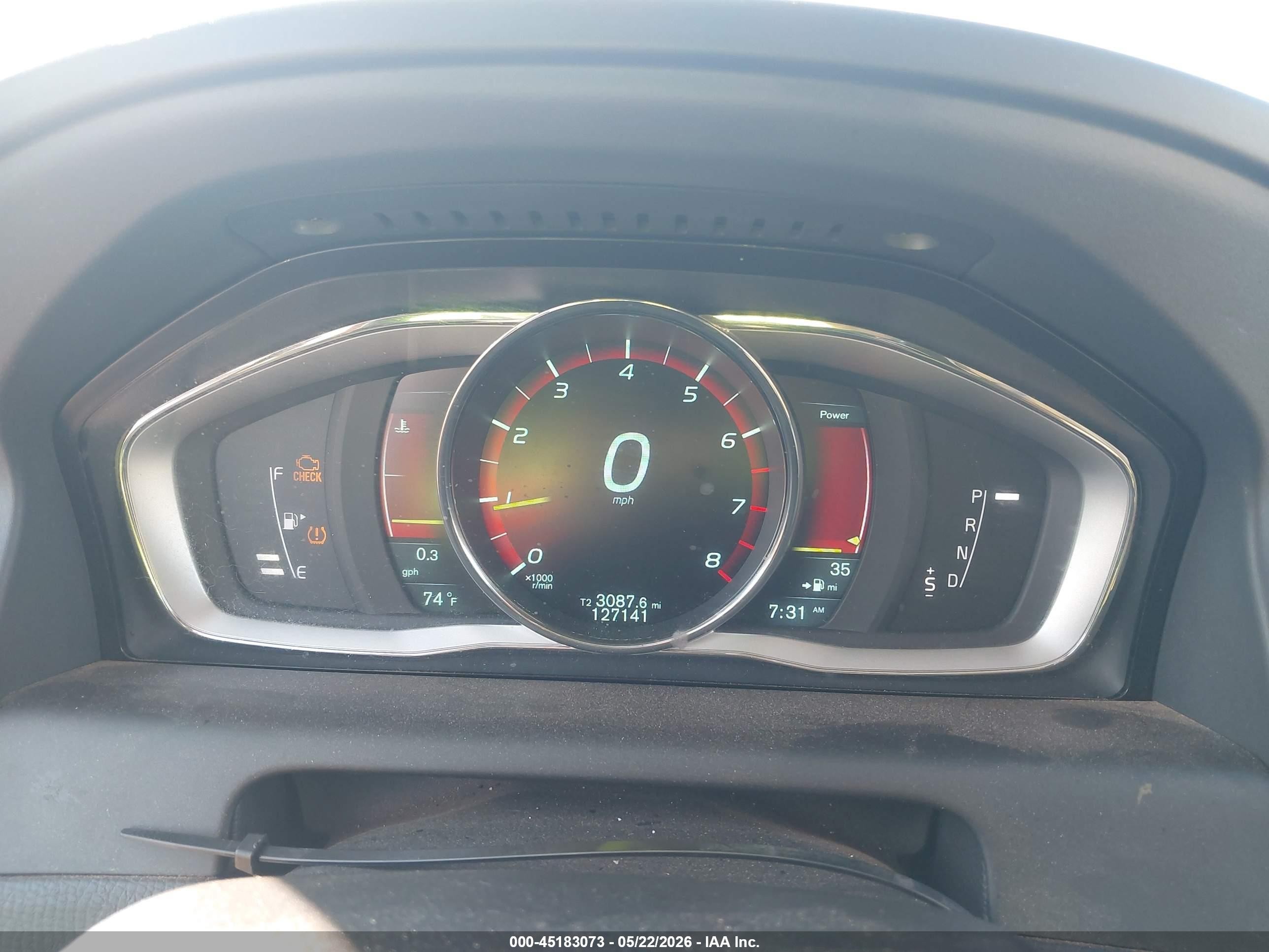 2015 Volvo Xc60 T6 Premier Plus Blue vin: YV449MDC9F2625350