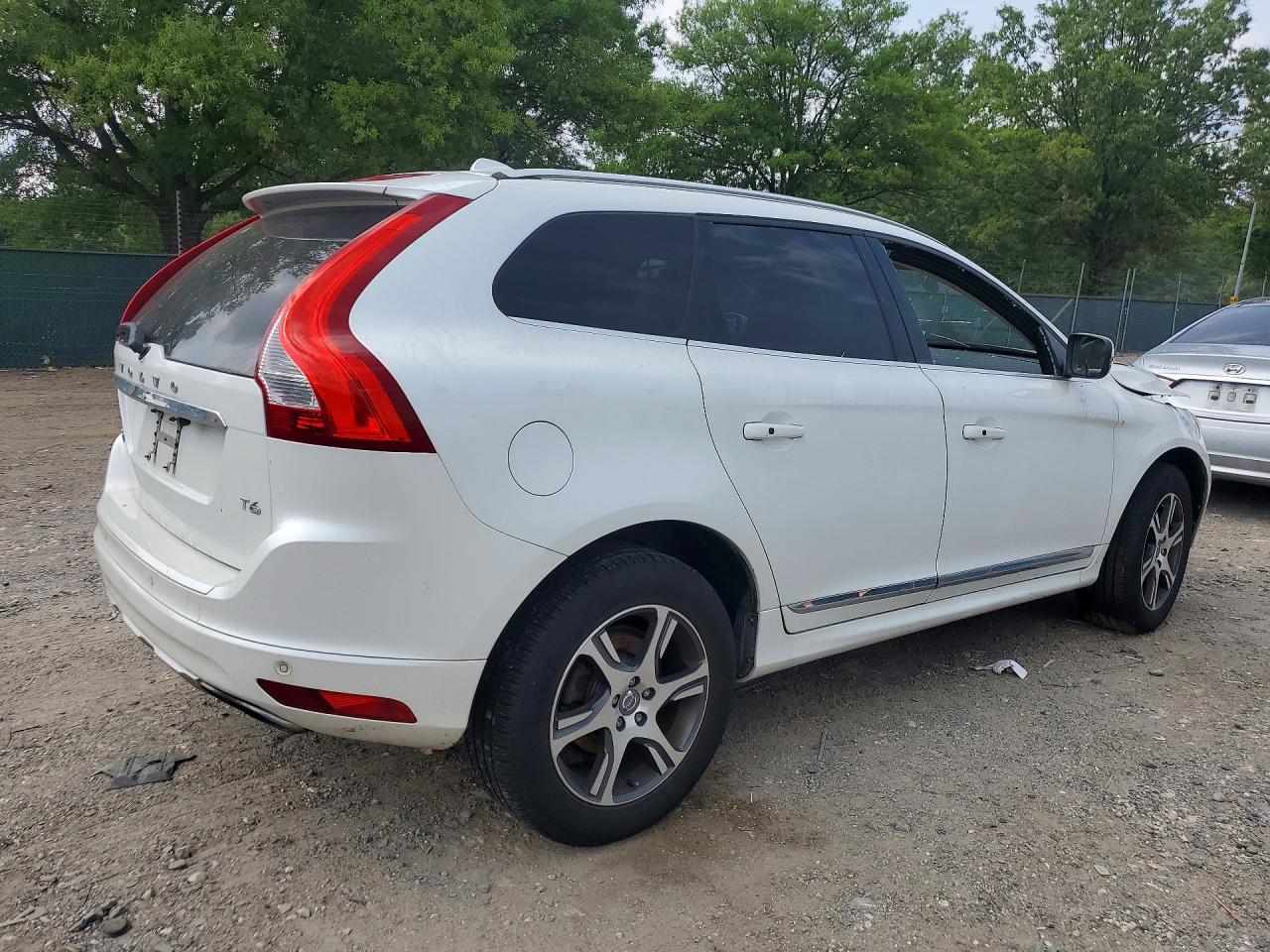 2015 Volvo Xc60 T6 Premier White vin: YV449MDK0F2709161