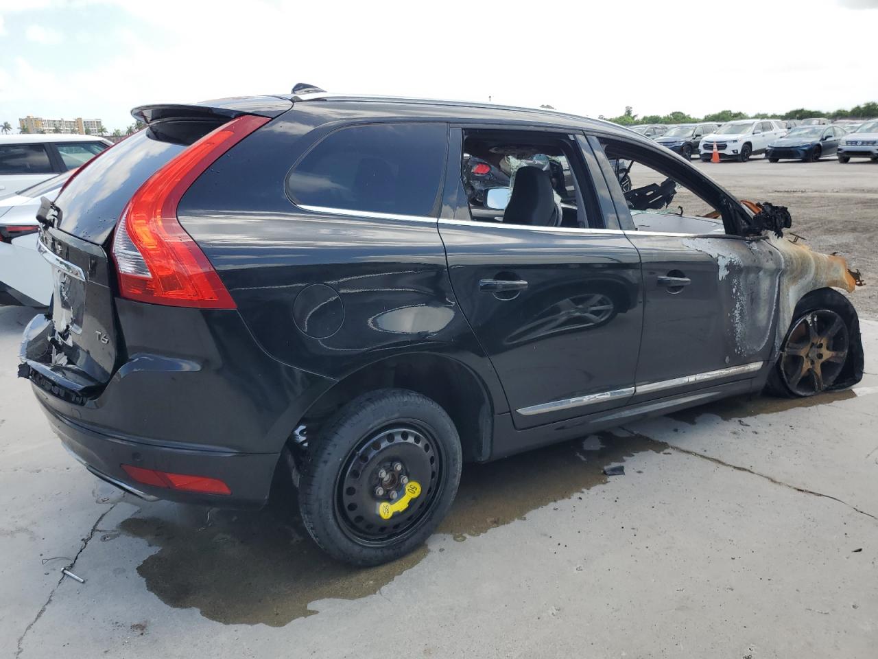 2015 Volvo Xc60 T6 Premier Black vin: YV449MDK7F2637102