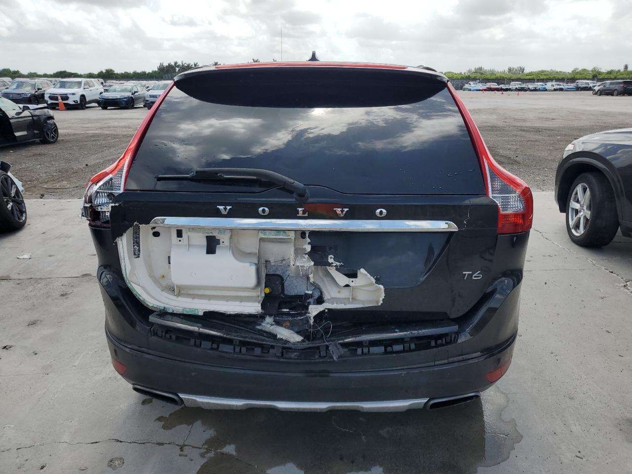2015 Volvo Xc60 T6 Premier Black vin: YV449MDK7F2637102 Damage: Lift Gate, Severe Damage, Replacement Required