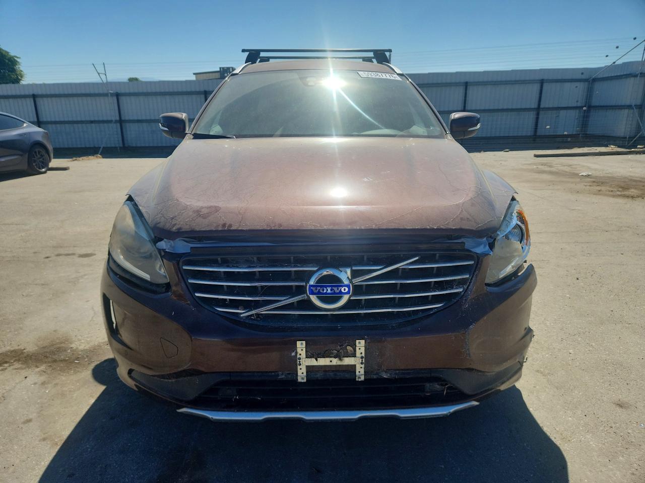 2015 Volvo Xc60 T6 Premier Brown vin: YV449MDK7F2723817