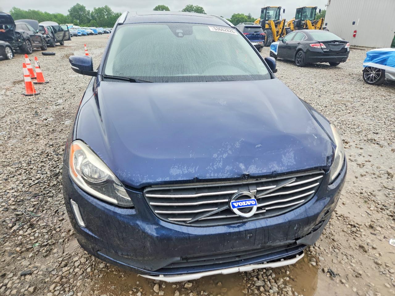 2015 Volvo Xc60 T6 Premier Blue vin: YV449MDK9F2676810