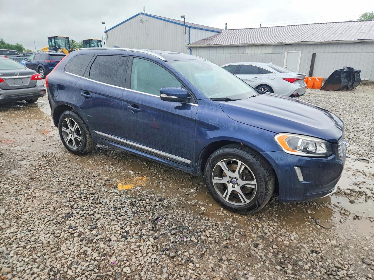 2015 Volvo Xc60 T6 Premier Blue vin: YV449MDK9F2676810